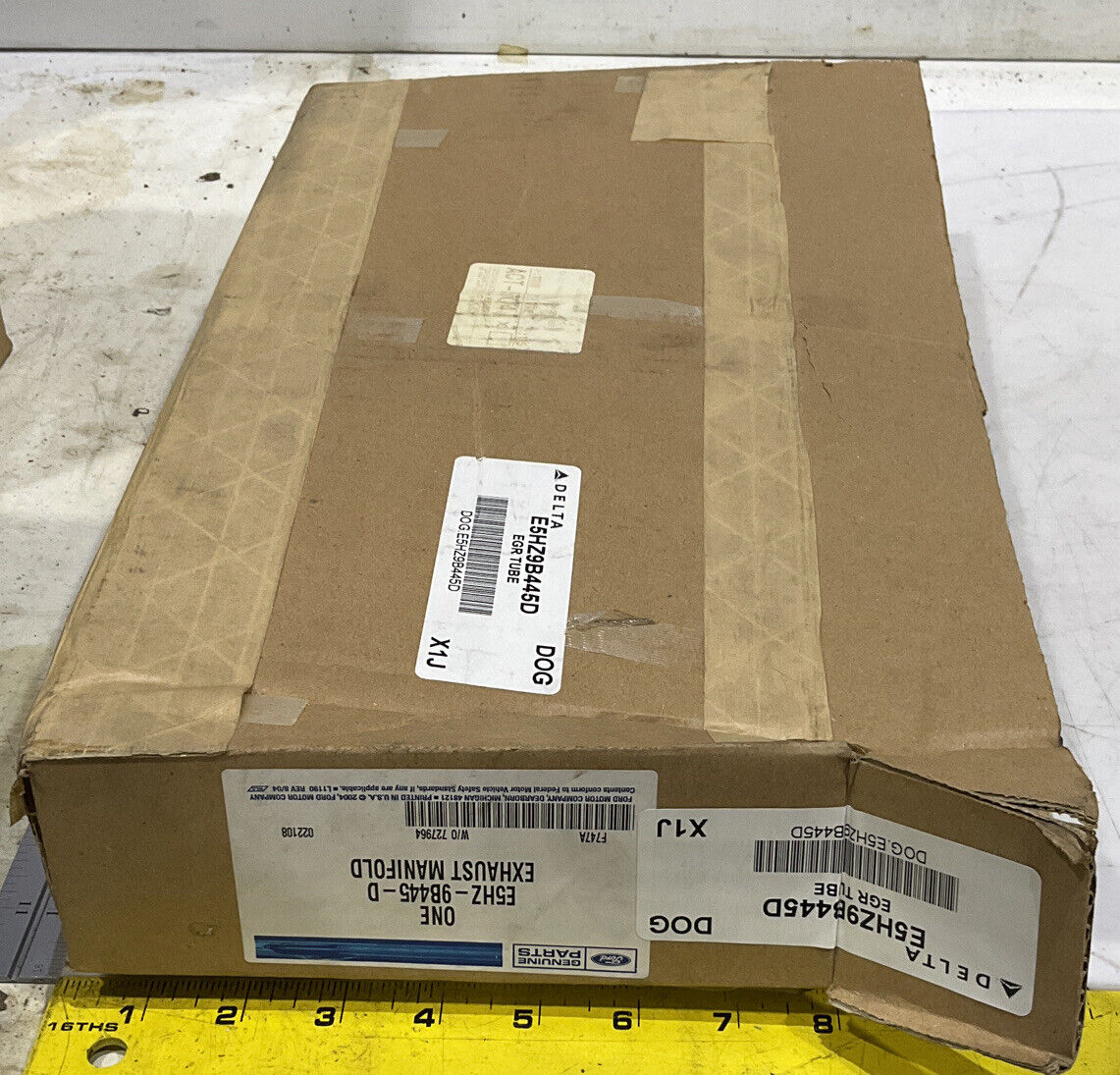 FORD E5HZ9B445D EXHAUST MANIFOLD AIR SUPPLY 881