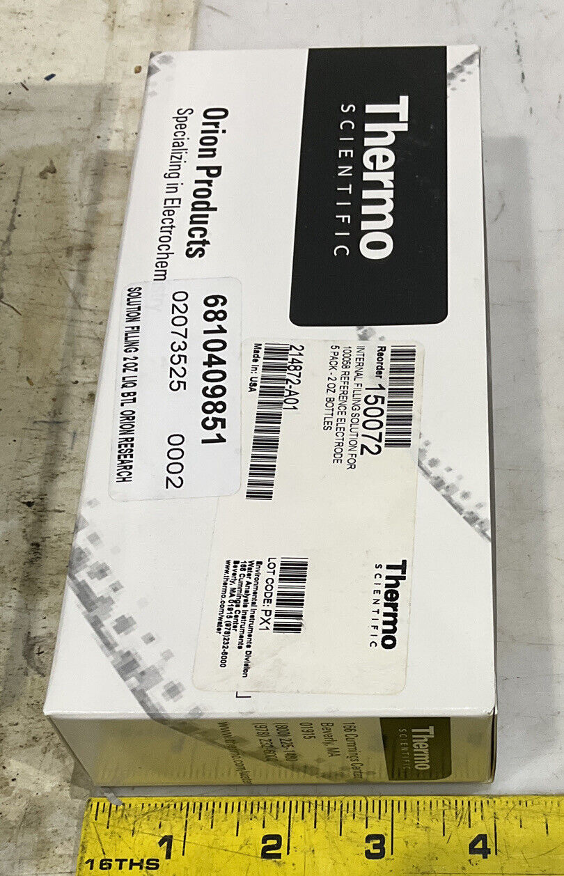 THERMO SCIENTIFIC 150072 ELECTRODE FILLING SOLUTION LOT OF 10 373