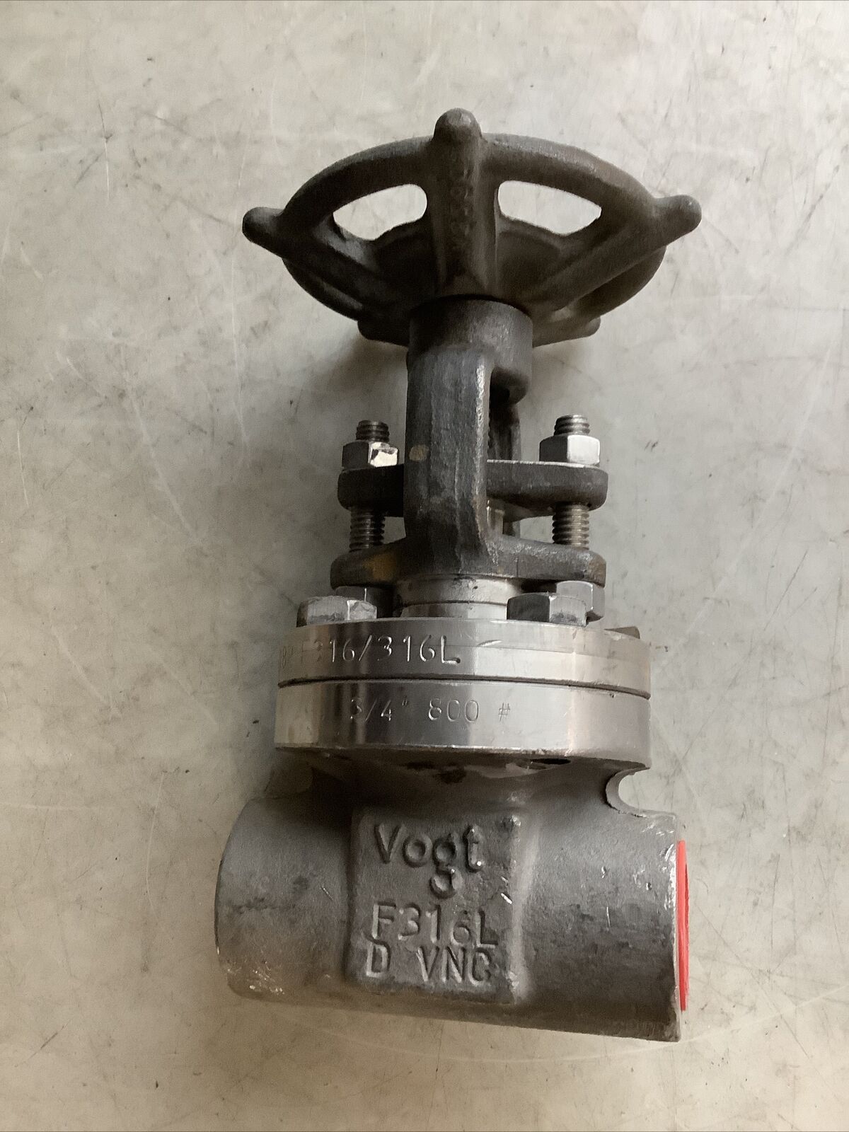 FLOWSERVE 12401 40404A1 R21 GATE VALVE 316F HF 3/4IN 373