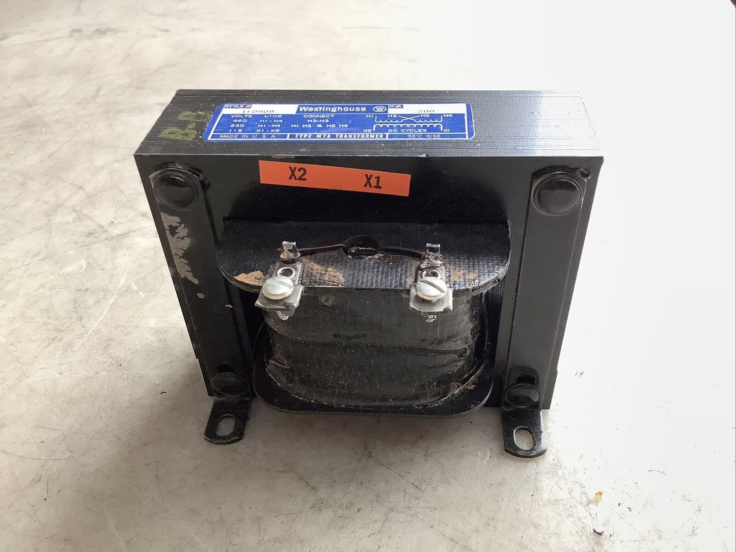 WESTINGHOUSE 1F0908 VOLTAGE TRANSFORMER 373