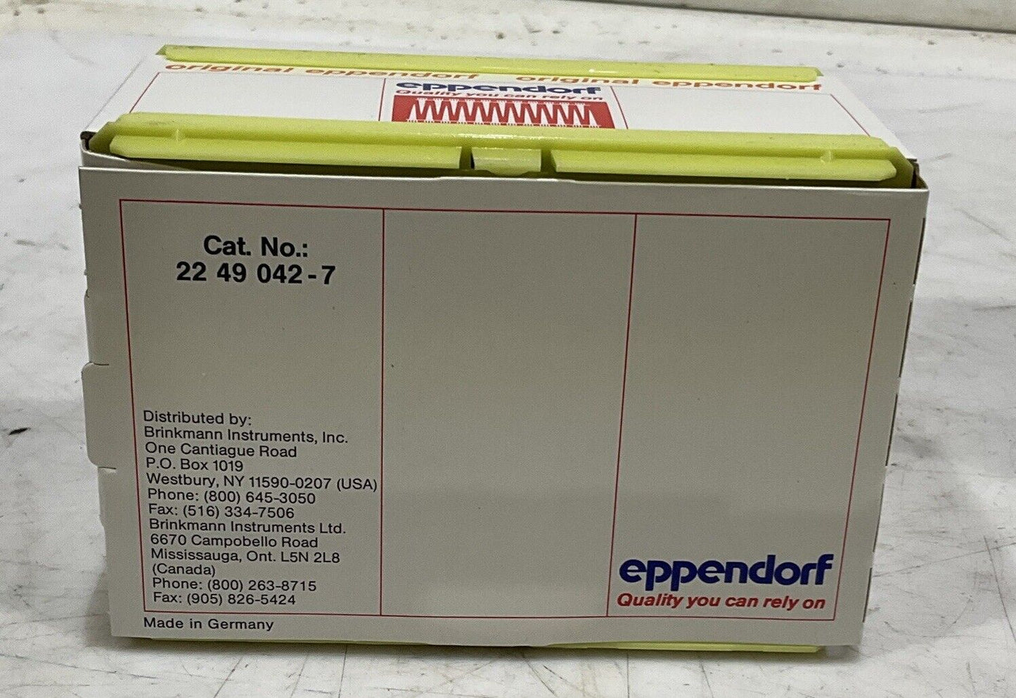 EPPENDORF 2249042-7 PIPETTE TIPS LOT OF 960 373