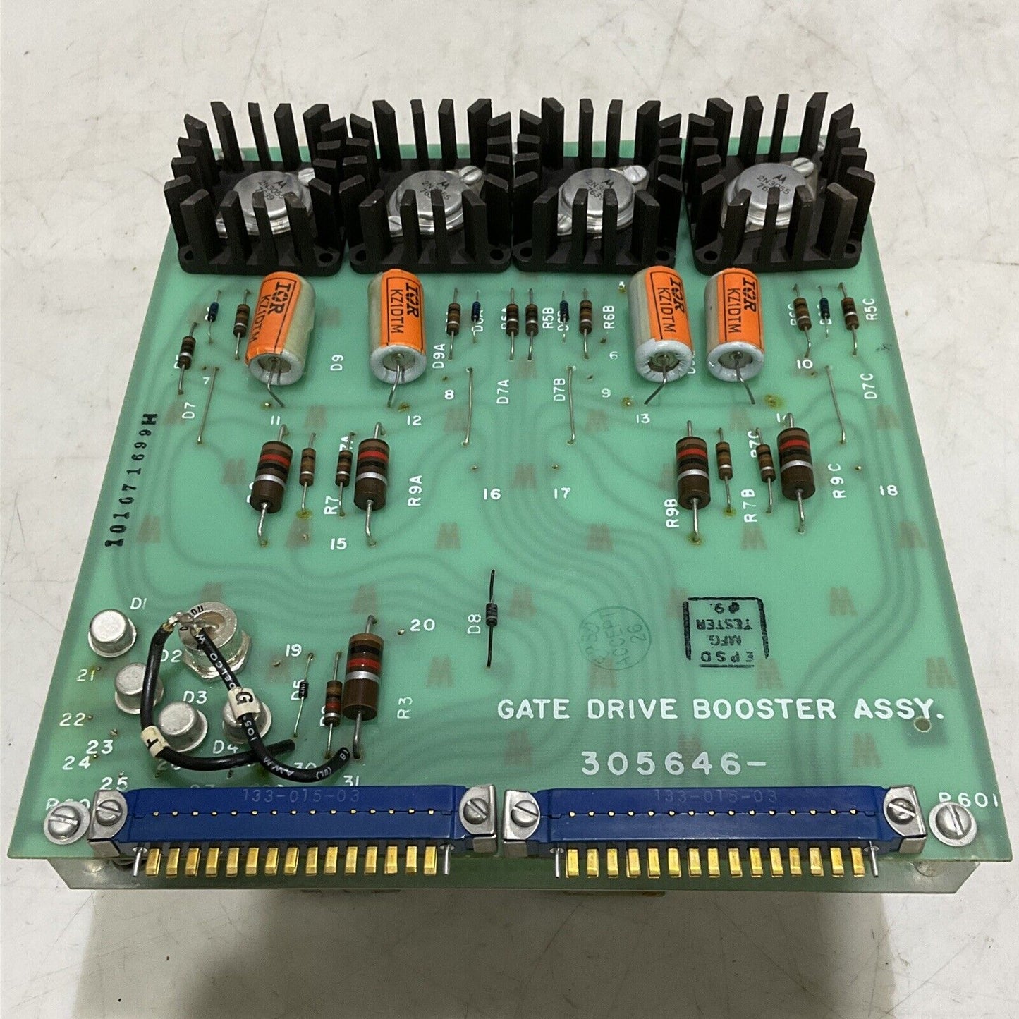 ESB EXIDE POWER 101071699 305646 GATE DRIVE BOOSTER MODULE ASSEMBLY 373