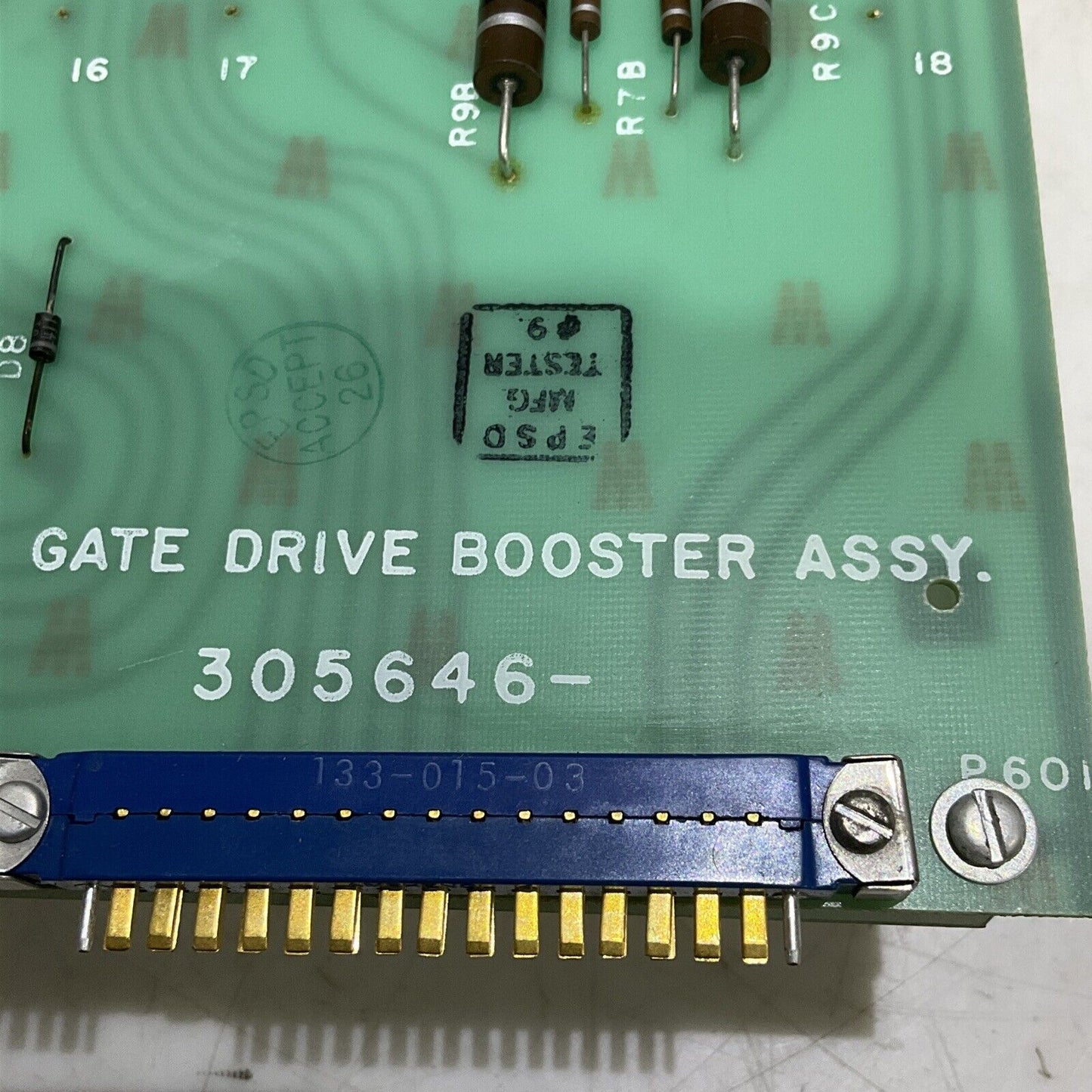 ESB EXIDE POWER 101071699 305646 GATE DRIVE BOOSTER MODULE ASSEMBLY 373