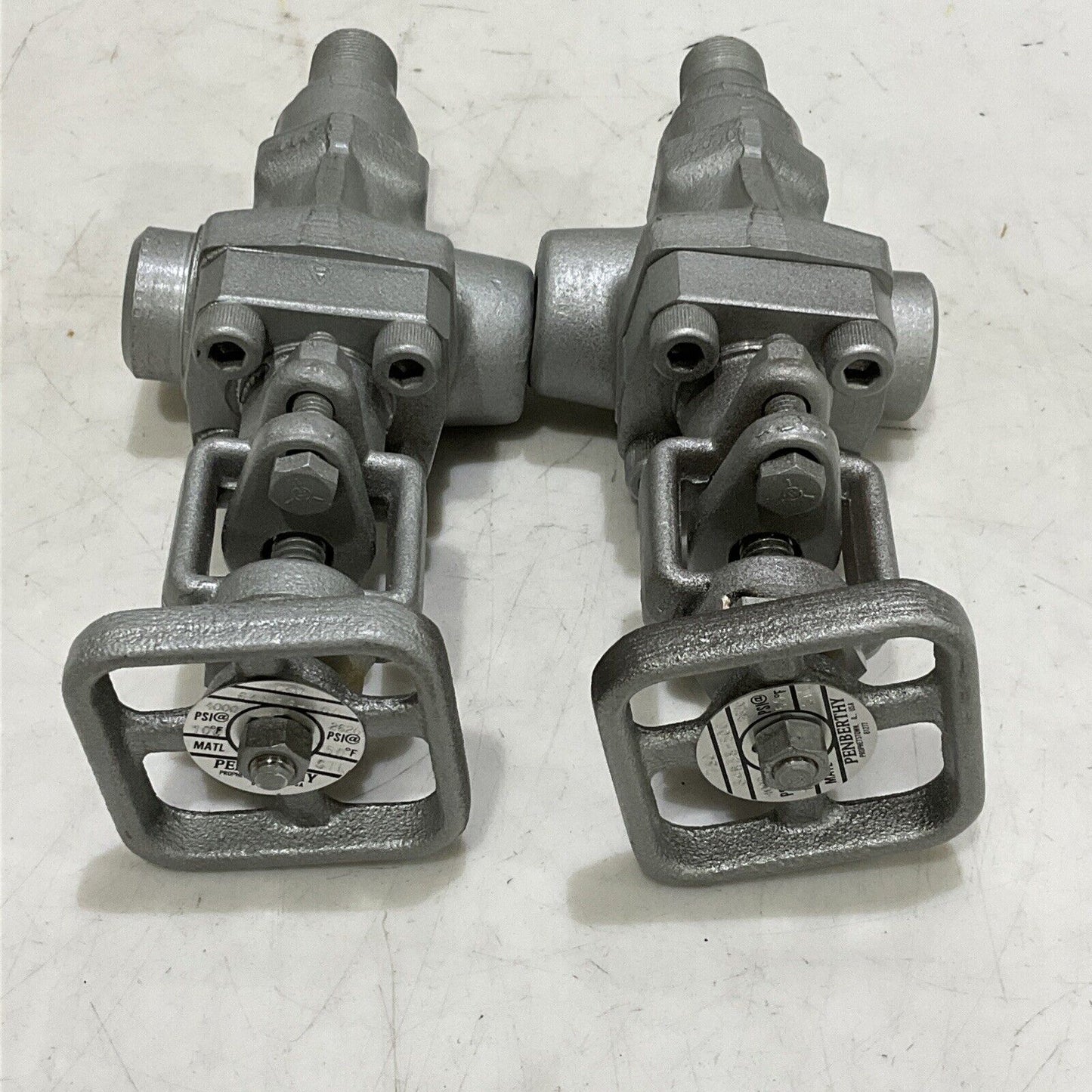 PENBERTHY GAGE VALVES 64856-500 730 VALVE WITH BALL CHECK 1/2” 3/4” LOT OF 2 373