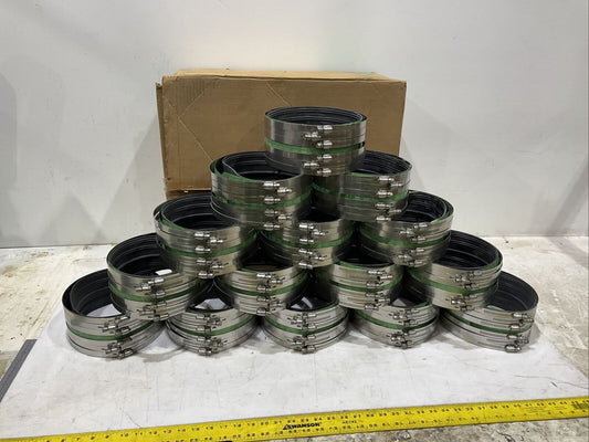 PROFLO PFNHHHGCX 8” HEAVY DUTY NO-HUB COUPLINGS LOT OF 15 373
