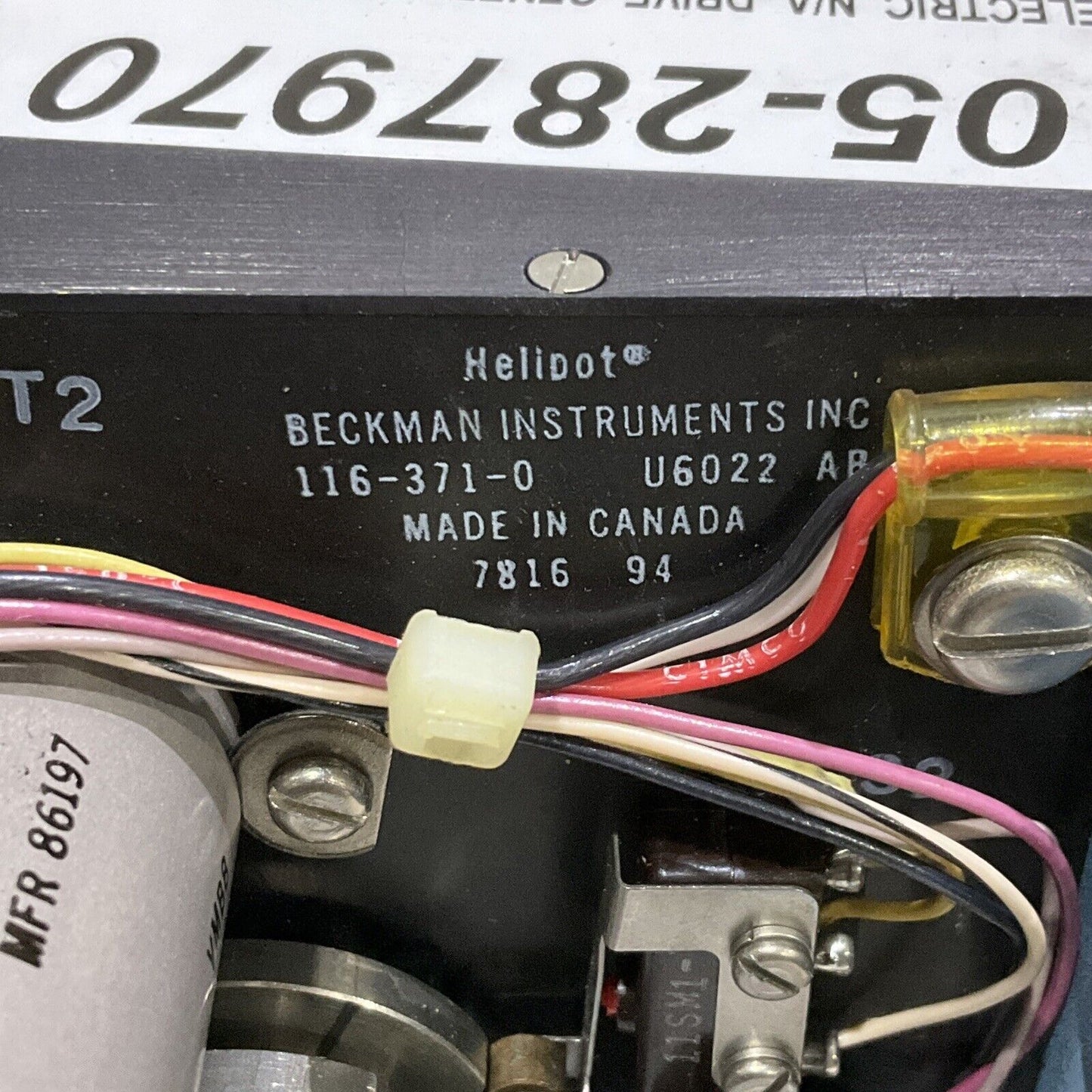 GENERAL ELECTRIC U6022ABXP0001 DRIVE ELECTRIC MOTOR 373