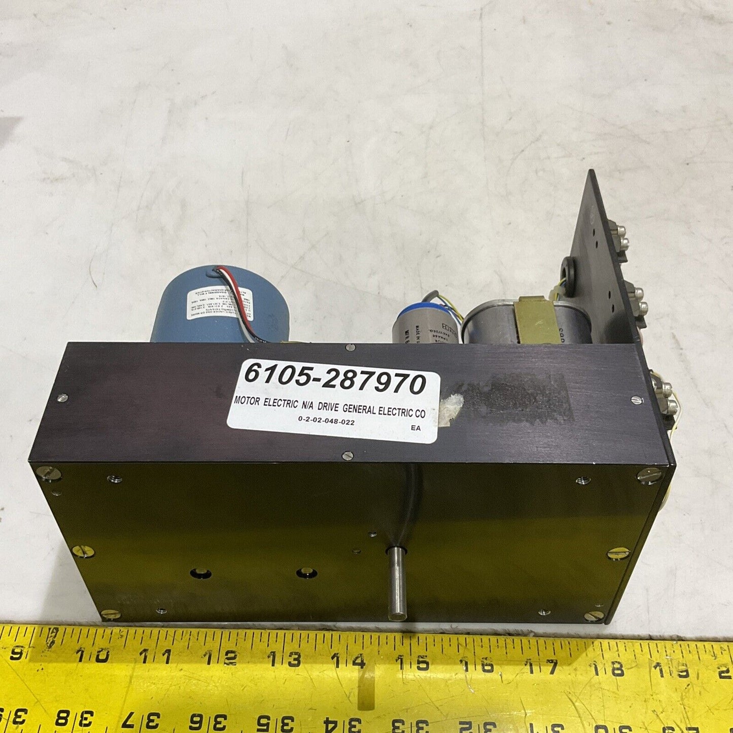 GENERAL ELECTRIC U6022ABXP0001 DRIVE ELECTRIC MOTOR 373