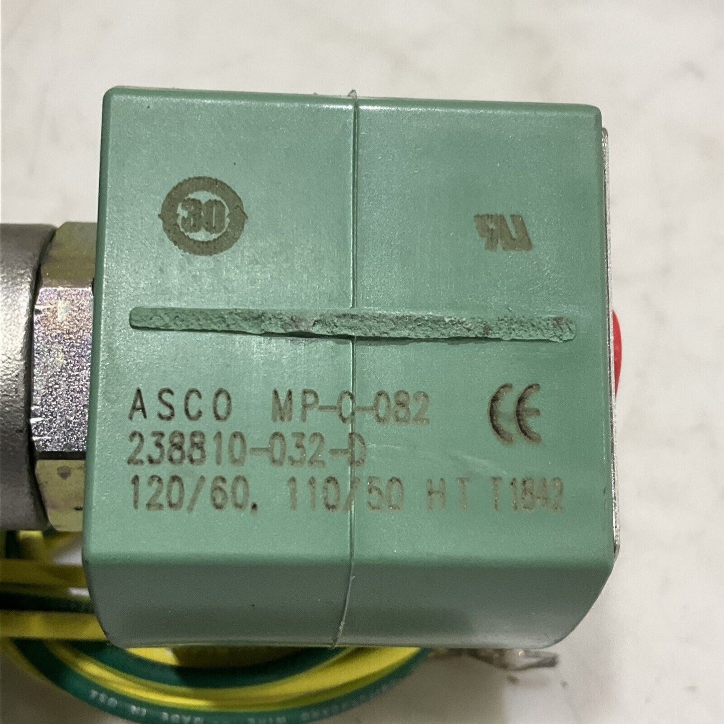 ASCO MX120 8263H318 SOLENOID VAVLE 2-WAY 3/8” 373