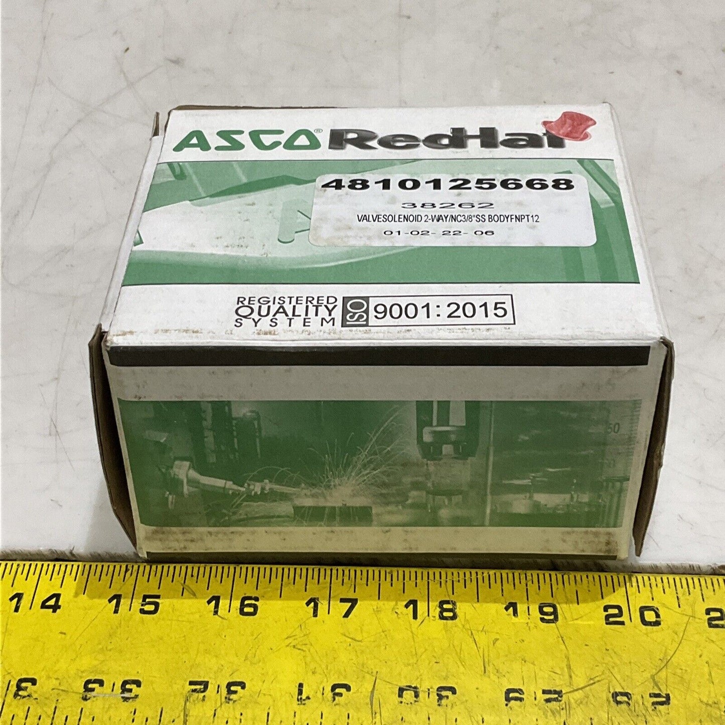 ASCO MX120 8263H318 SOLENOID VAVLE 2-WAY 3/8” 373