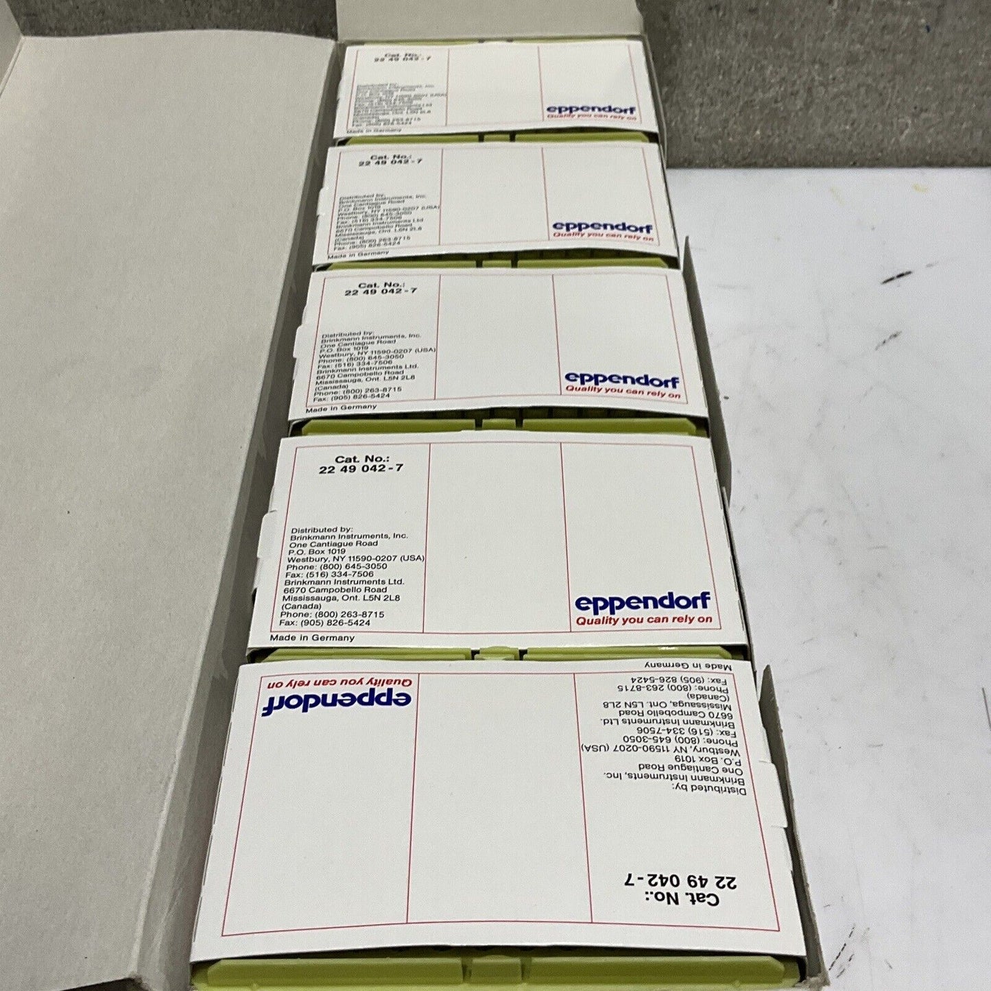 EPPENDORF 22 49 042-7 960 ENVIROTIPS PIPETTE TIPS 100 MICROLITER 373