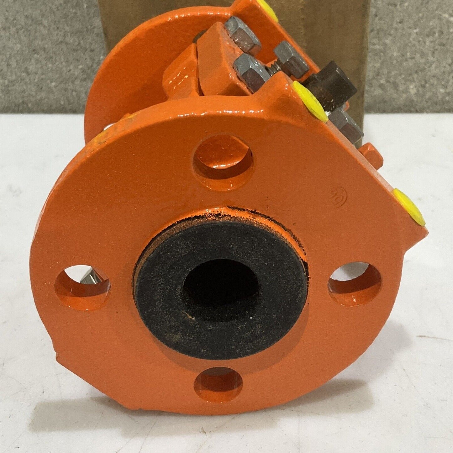 TUFLINE XOMOX 9RB701 PLUG VALVE 2-WAY SIZE 1" CLASS 150 SEAT FEP 215/300PSI 373