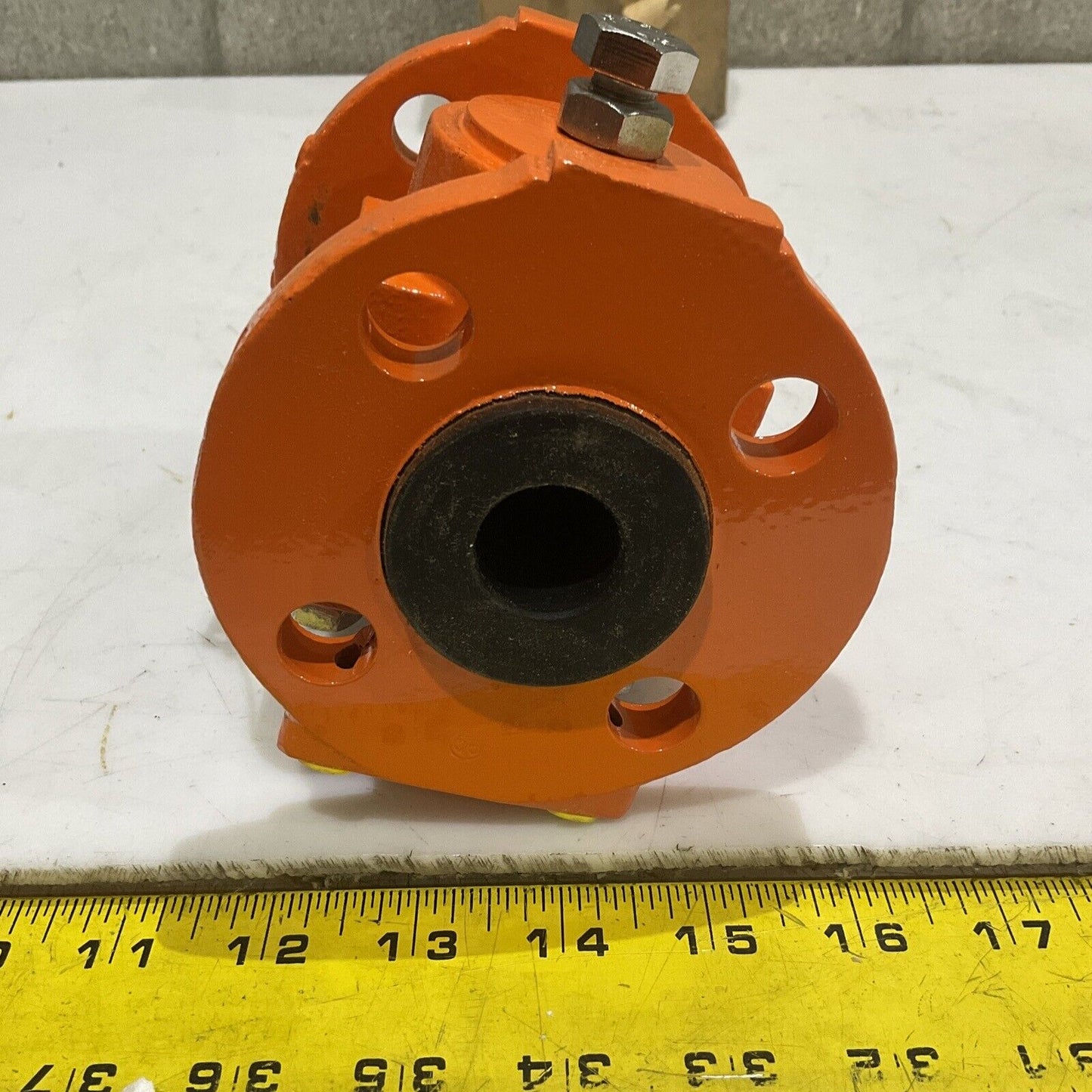 TUFLINE XOMOX 9RB701 PLUG VALVE 2-WAY SIZE 1" CLASS 150 SEAT FEP 215/300PSI 373