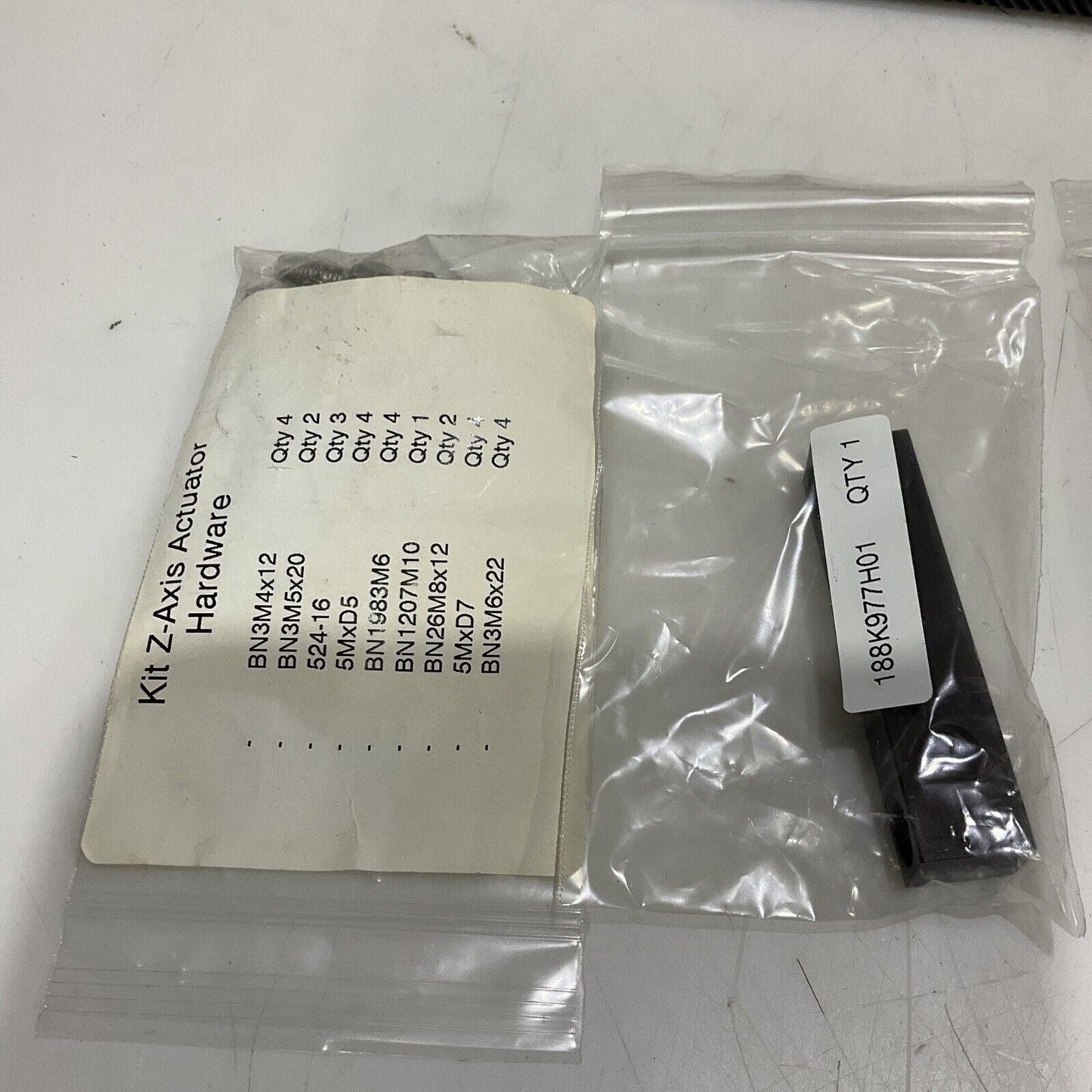 ACTUATOR GRPR Z-AXIS LEFT-A RETROFIT KIT SCRW TBL DUAL RAIL U3S