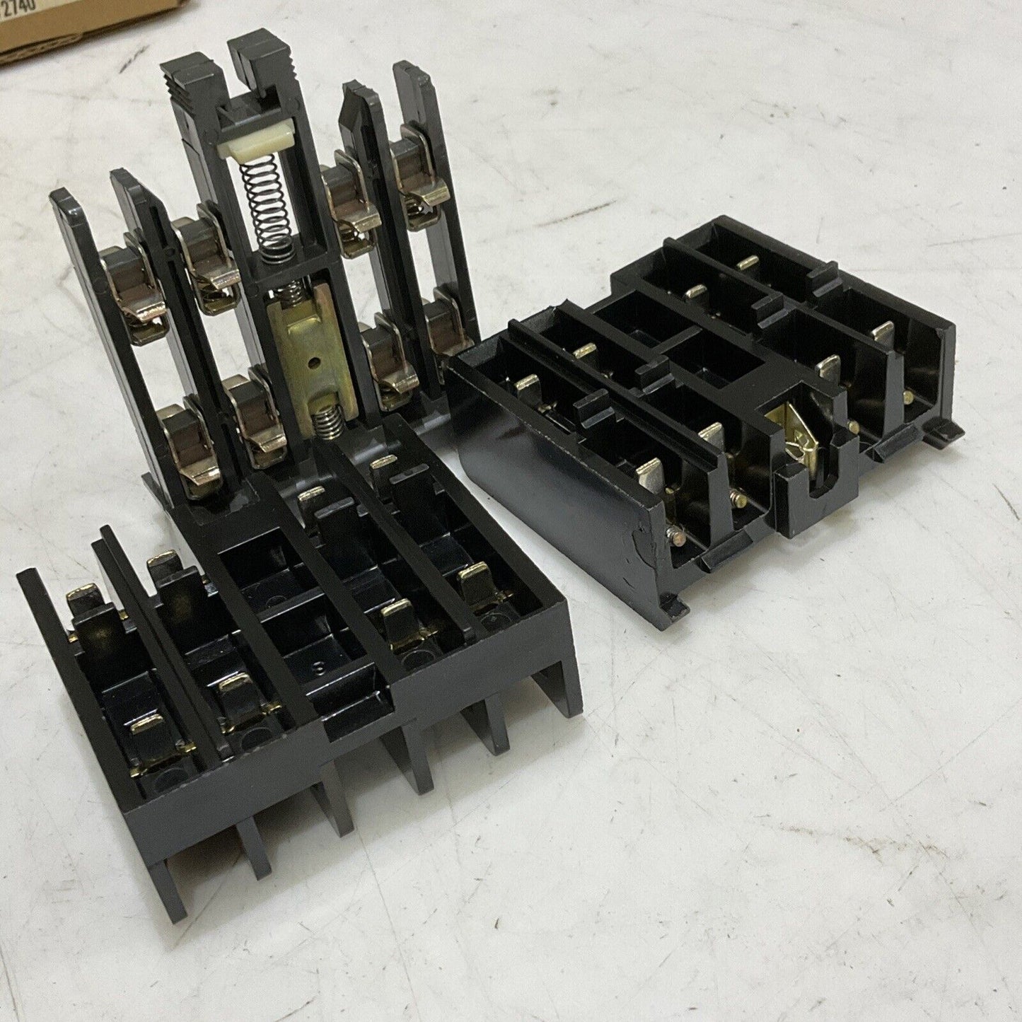 SQUARE D 72740 CONTACT BLOCK ASSEMBLY PARTS KIT 9998 GG-8 8 POLE LOT OF 2 373