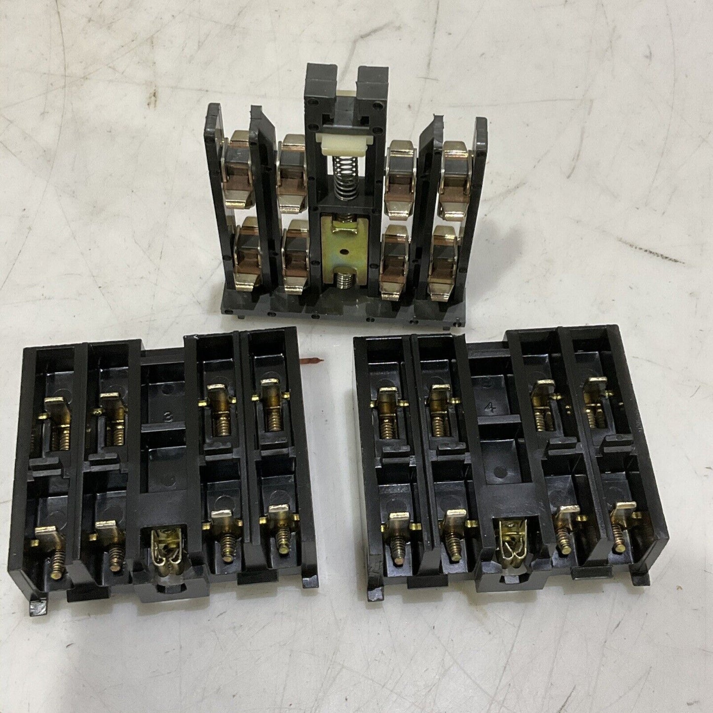 SQUARE D 72740 CONTACT BLOCK ASSEMBLY PARTS KIT 9998 GG-8 8 POLE LOT OF 2 373