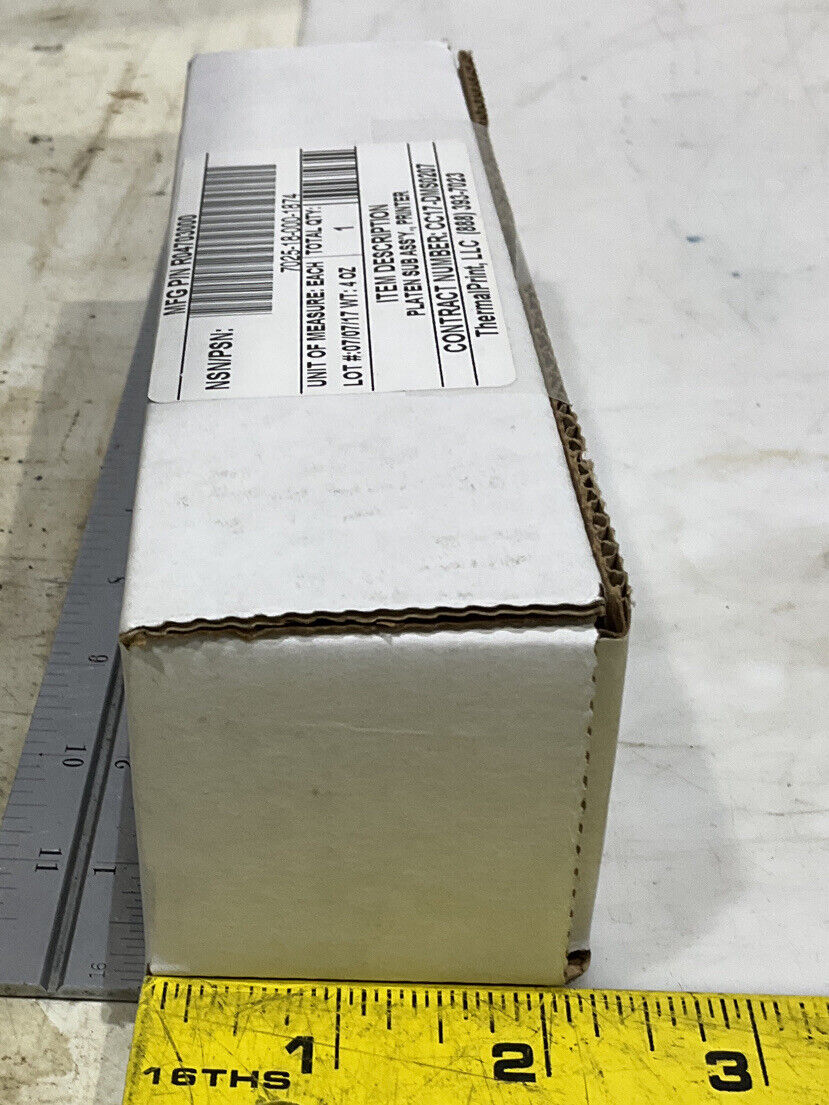 THERMAL PRINT R04703000 PRINTER PLATEN SUB ASSEMBLY U3S