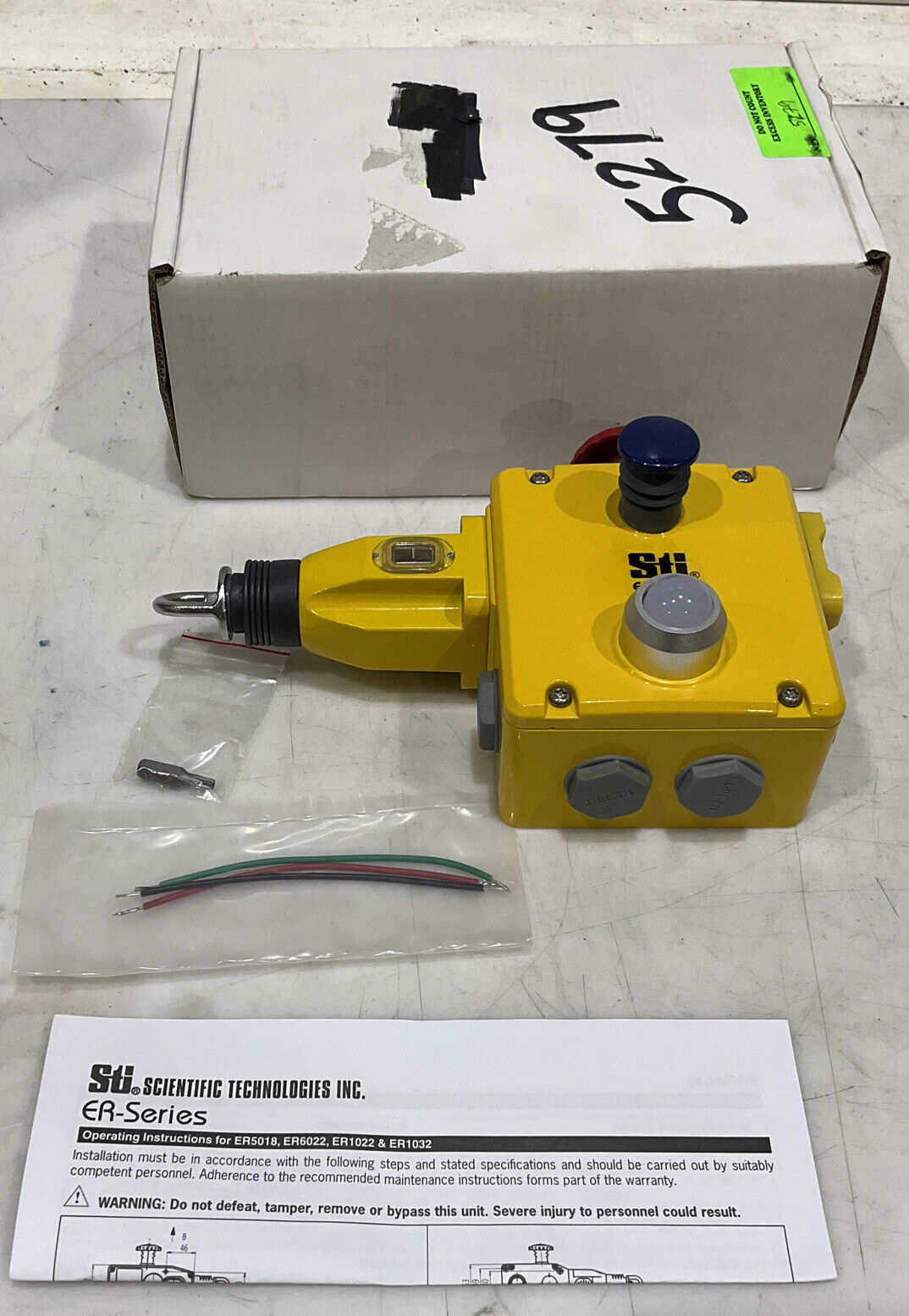 STI 44506-6520 ER1022-042NELR SAFETY SWITCH U3S