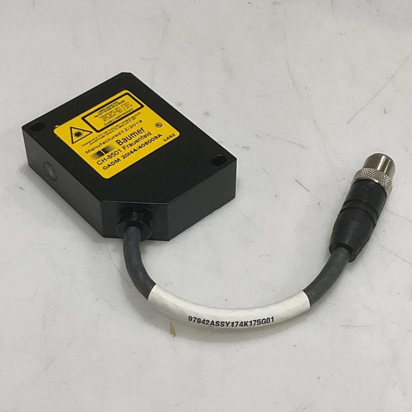 BAUMER OADM 20I44/406009A PHOTOELECTRIC DISTANCE SENSOR U3S