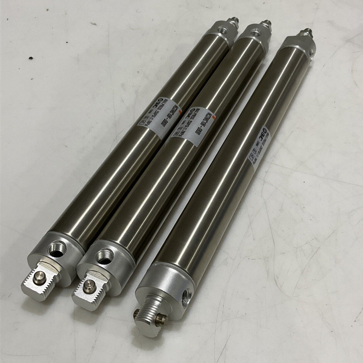 SMC NCDMC106-0800 AIR CYLINDER 250 PSI (1.7 MPA) LOT OF 3 U3S