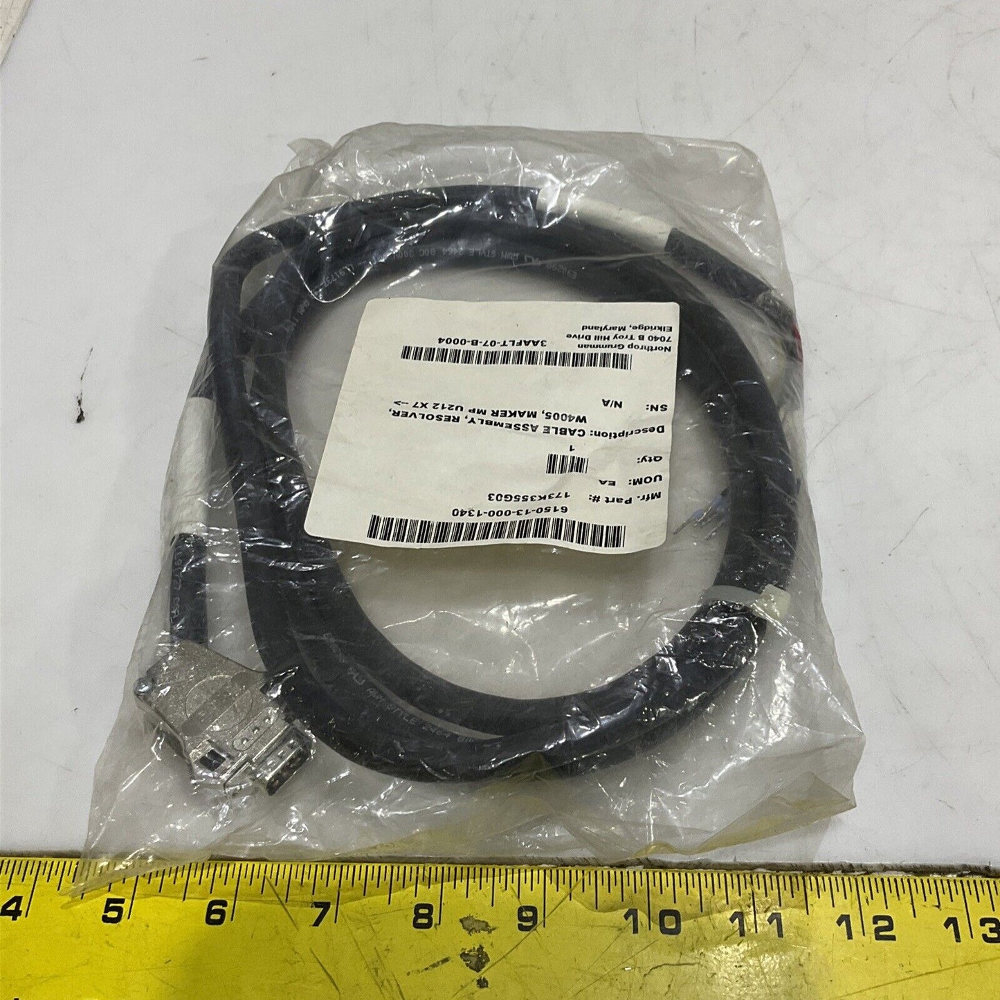 TURCK 13078 U2-16482 RESOLVER CABLE ASSEMBLY W4005 U3S