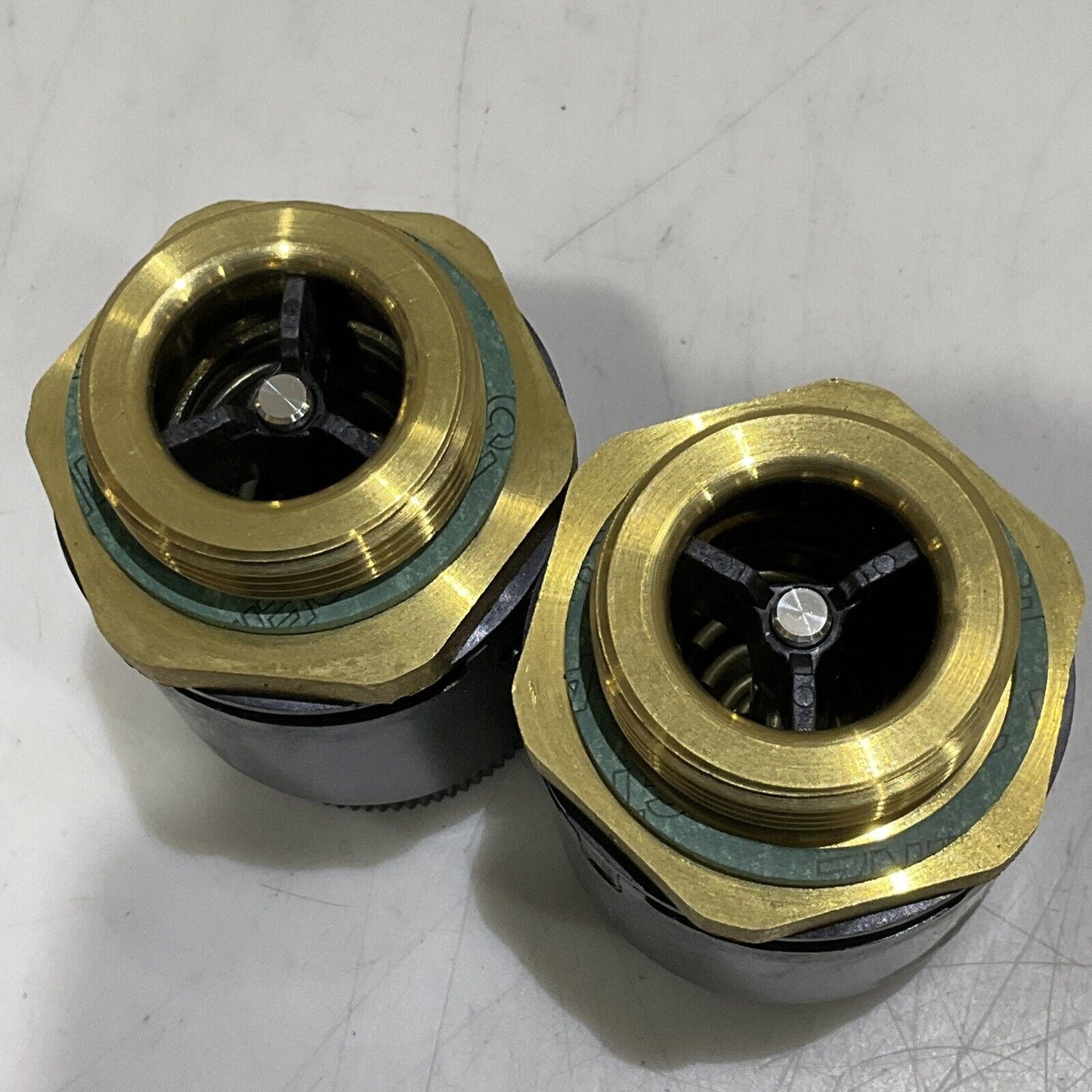 BECKER 73600199624 REGULATING VACUUM VALVE VAK-VENT ST624-0-2 ROT LOT OF 2 U3S