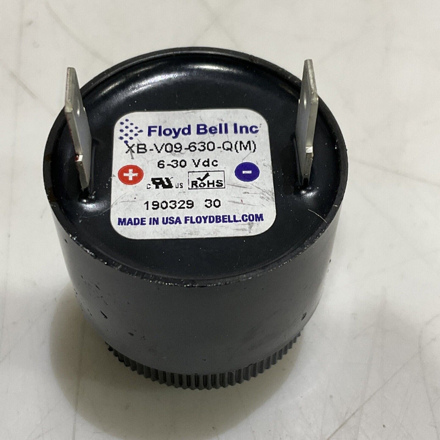 FLOYD BELL XB-V09-630-Q(M) XB-V09 LOUD MED BEEP ALARM LOT OF 6 U3S