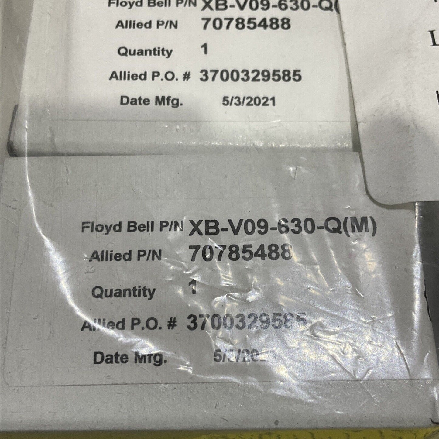 FLOYD BELL XB-V09-630-Q(M) XB-V09 LOUD MED BEEP ALARM LOT OF 6 U3S