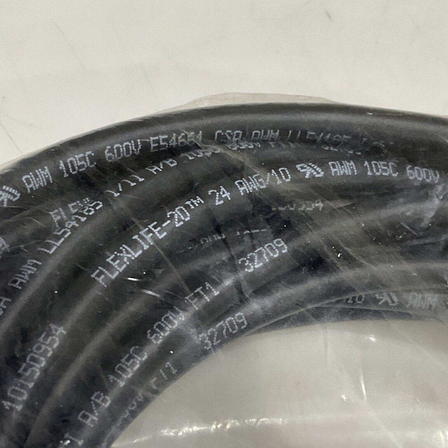 TURCK FLEXLIFE-20 10150954 W769 FDR I0 A6-J1 CABLE ASSEMBLY E54661 600V U3S