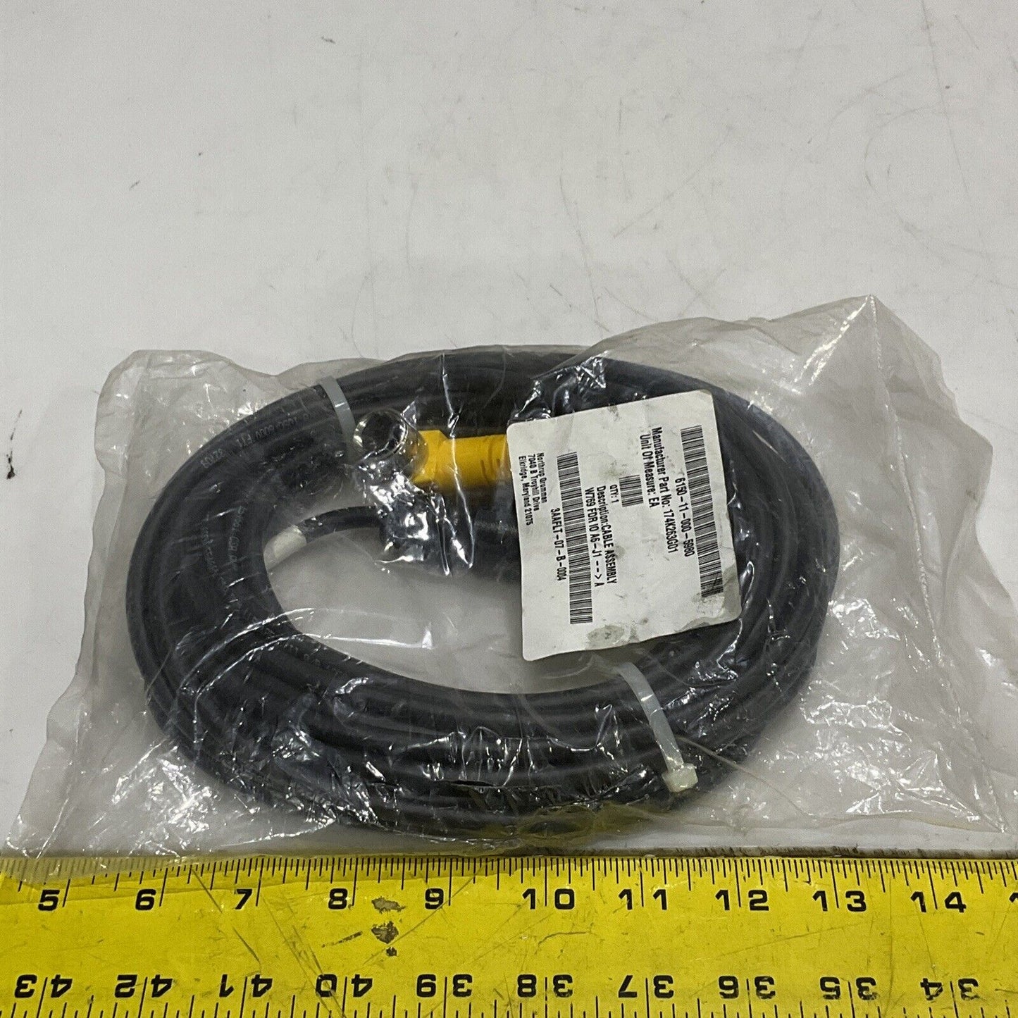 TURCK FLEXLIFE-20 10150954 W769 FDR I0 A6-J1 CABLE ASSEMBLY E54661 600V U3S
