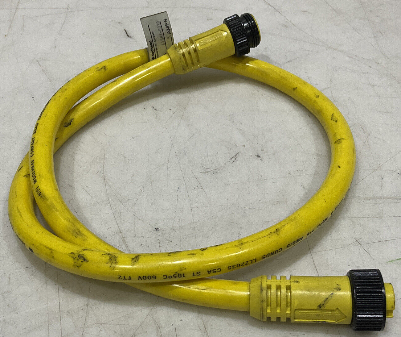 DANIEL WOODHEAD COMPANY BRAD HARRISON E31793 600V FT2 105C CABLE U3S