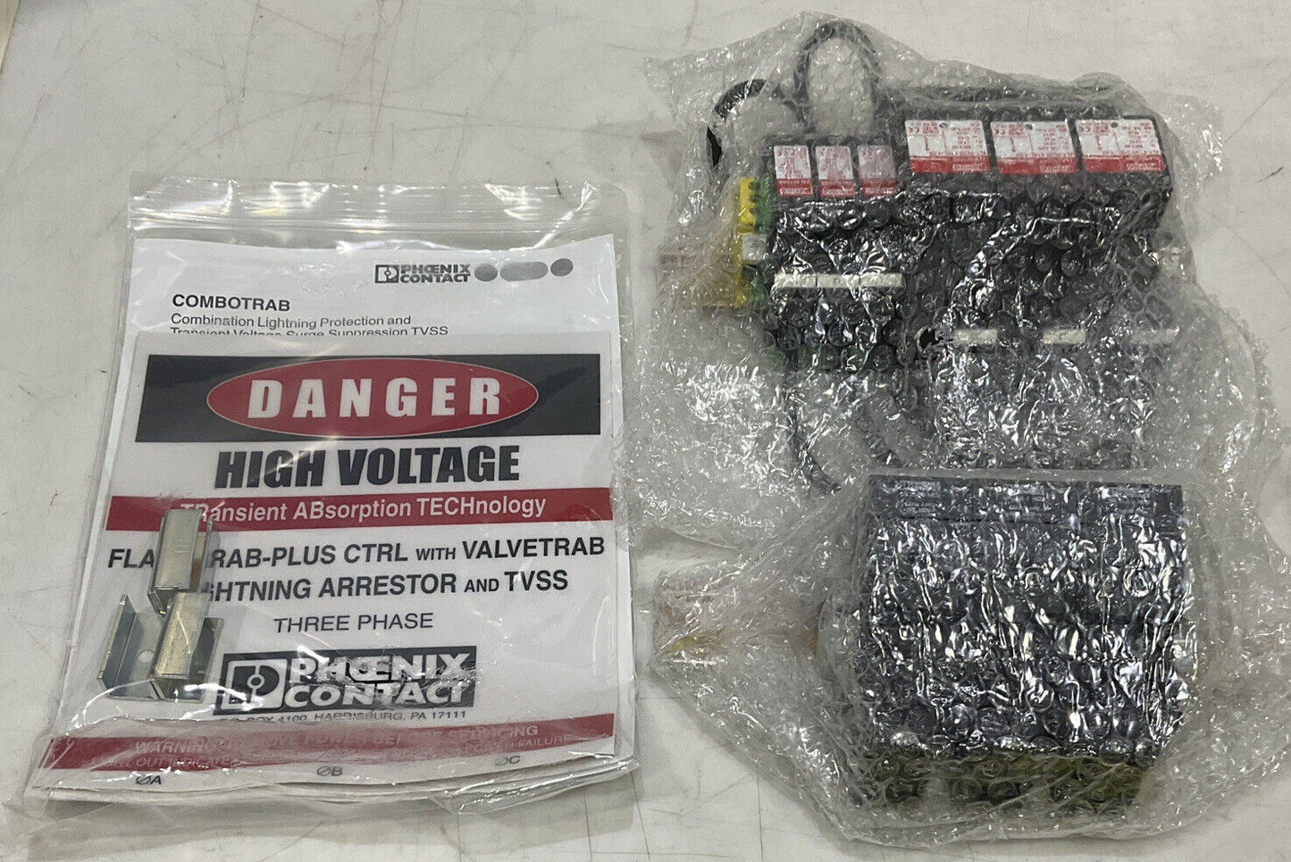 PHOENIX CONTACT 5603415 3 PHASE SUPRESSOR TRANSIENT VOLTAGE KIT U3S