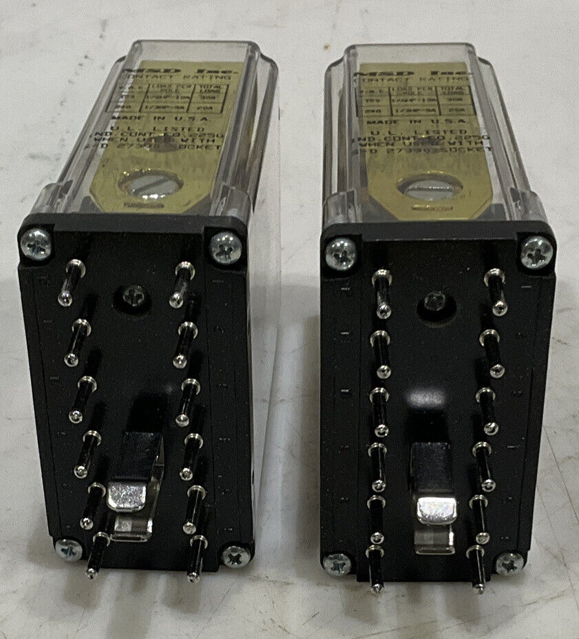 MSD 255XCX133 00213 24-DC RELAY LOT OF 2 373