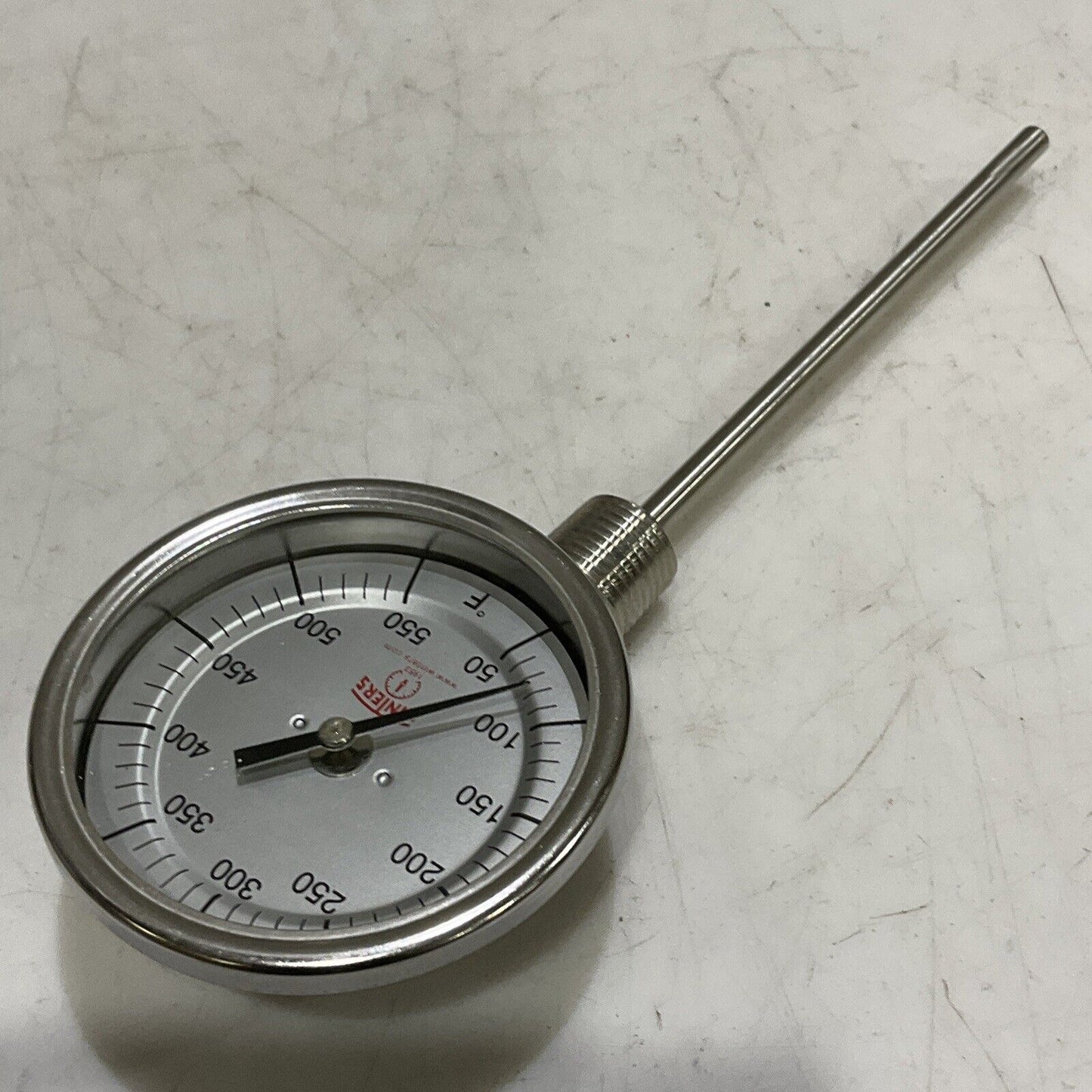 WINTERS XR-6-5-550 BIMETAL THERMOMETER 3” 6” STEM 373