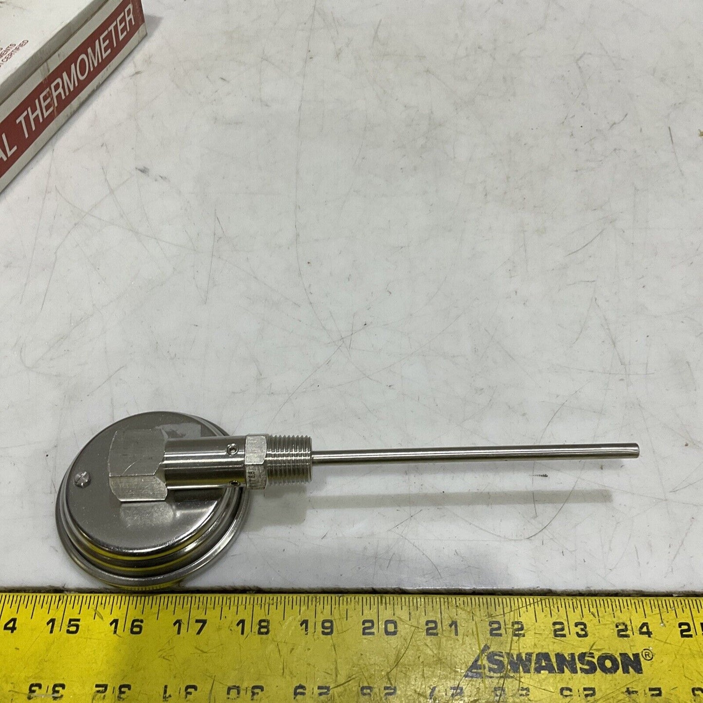 WINTERS XR-6-5-550 BIMETAL THERMOMETER 3” 6” STEM 373
