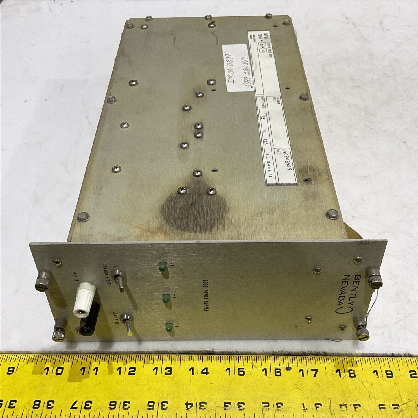 BENTLY NEVADA S7200-R 72050-1-00 POWER SUPPLY 373