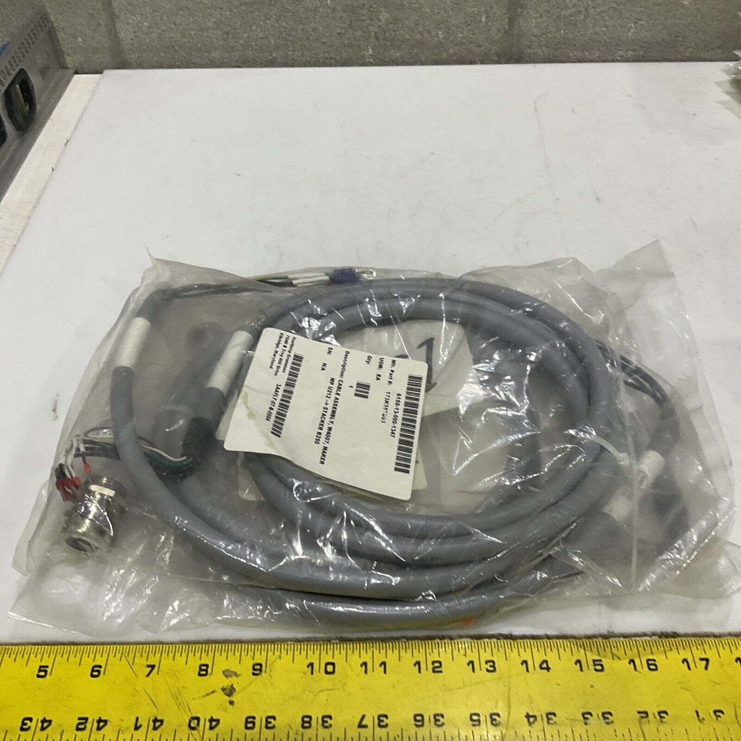 TURCK U2-16471 CABLE ASSEMBLY W4007 LOT OF 2 U3S