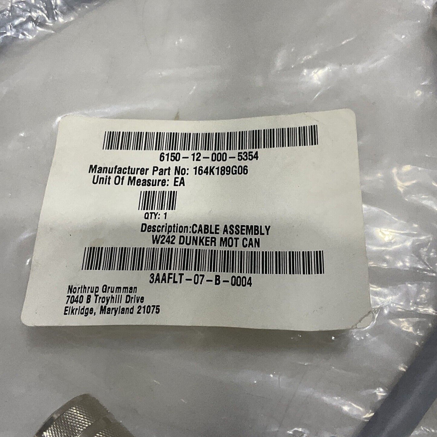 TURCK U2-13425 CABLE ASSEMBLY W242 DUNKER MOT CAN LOT OF 2 U3S