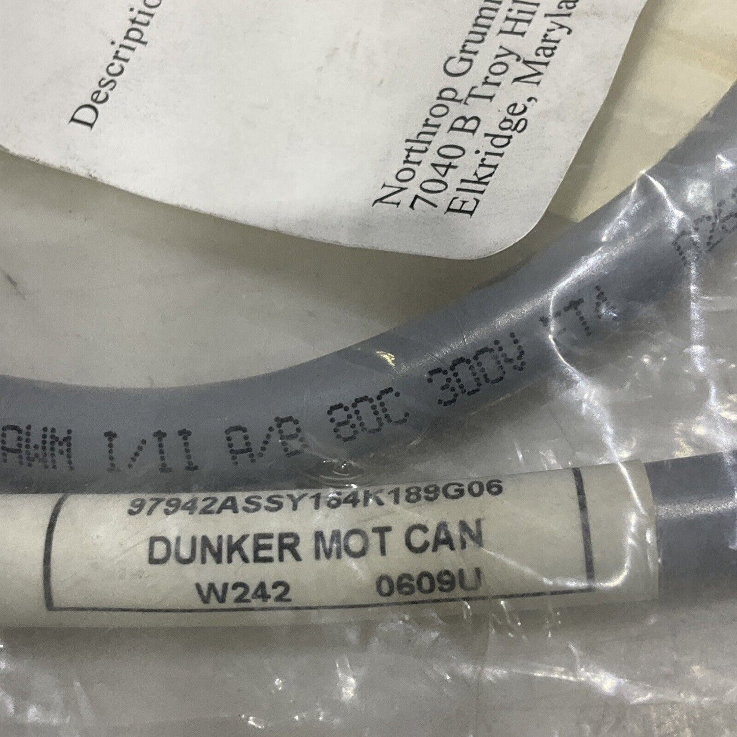 TURCK U2-13425 CABLE ASSEMBLY W242 DUNKER MOT CAN LOT OF 2 U3S