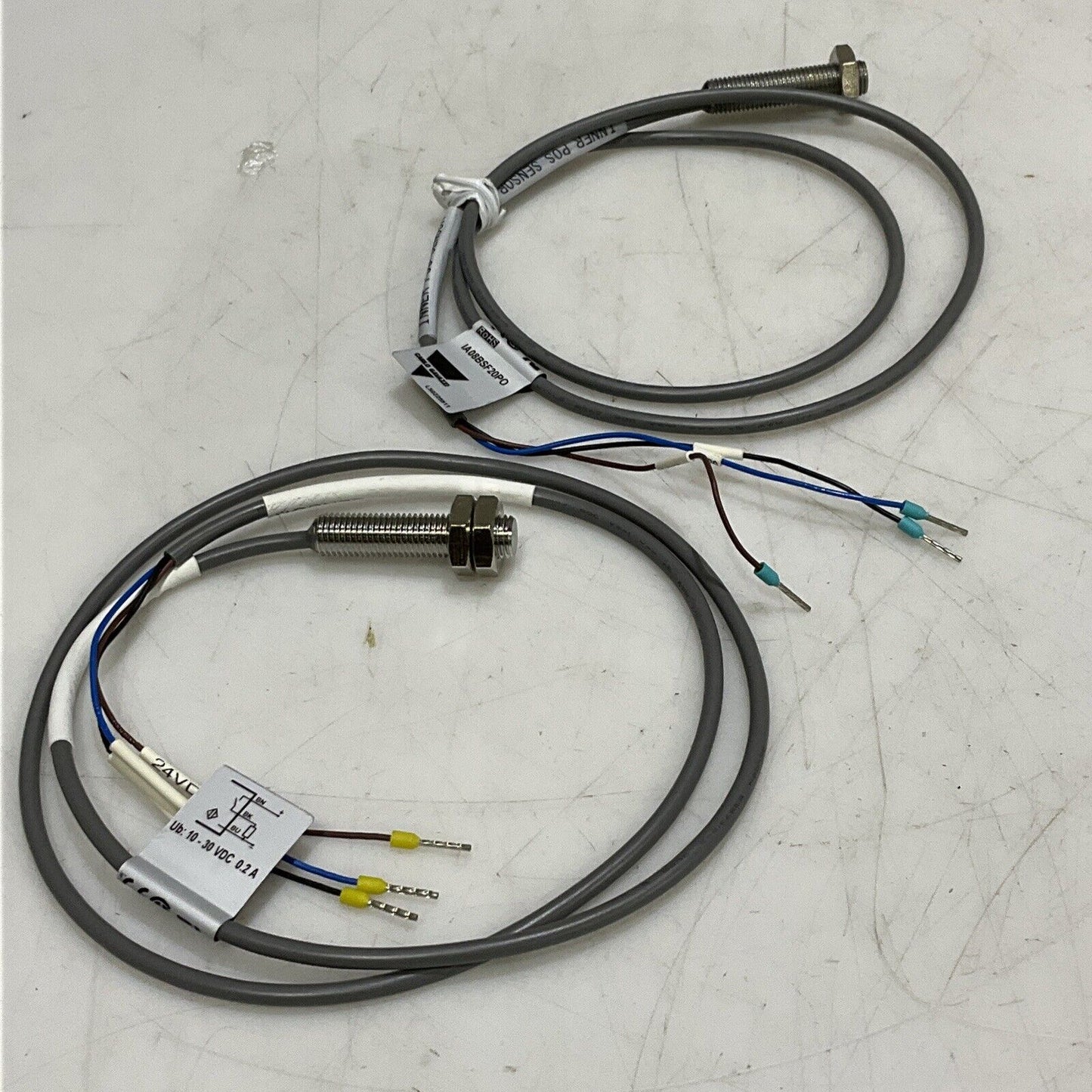 CARLO GAVAZZI IA08BSF20PO OUTER PROXIMITY SENSOR LOT OF 2 U3S