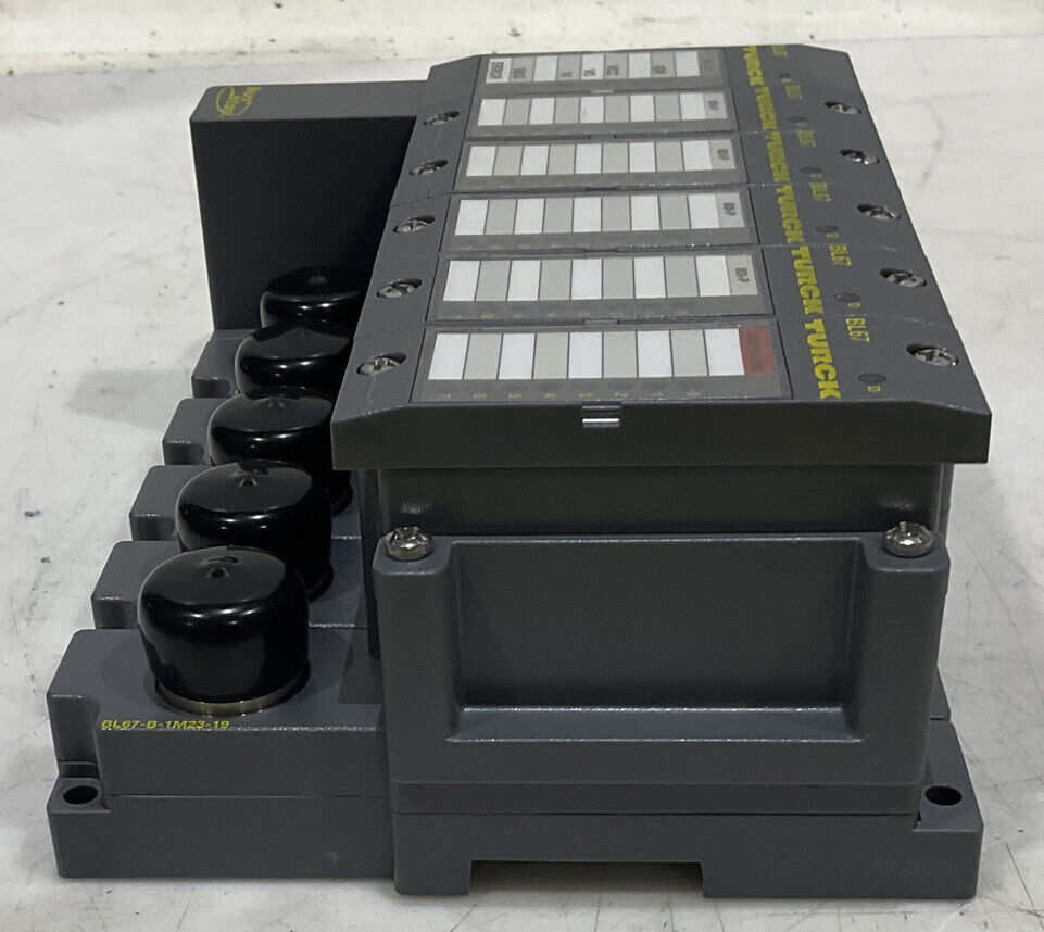 TURCK BL67 8DI-PBL67-B-1M23 BUS STOP BASE AND MODULES U3S