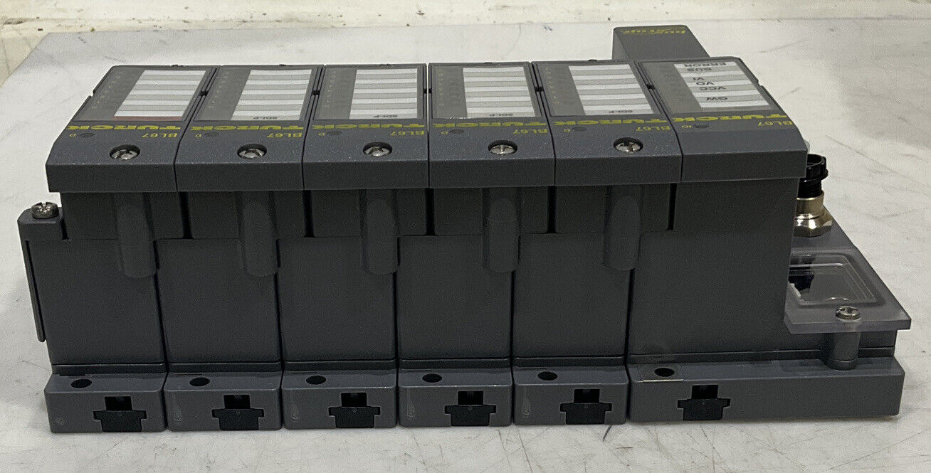 TURCK BL67 8DI-PBL67-B-1M23 BUS STOP BASE AND MODULES U3S