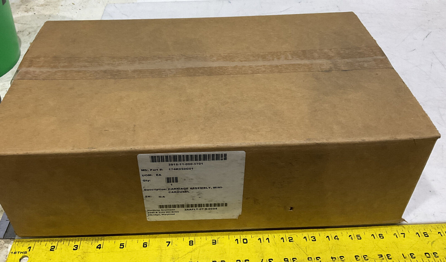 GENERAL 174K050G01 MINI-CAROUSEL CARRIAGE ASSEMBLY U3S