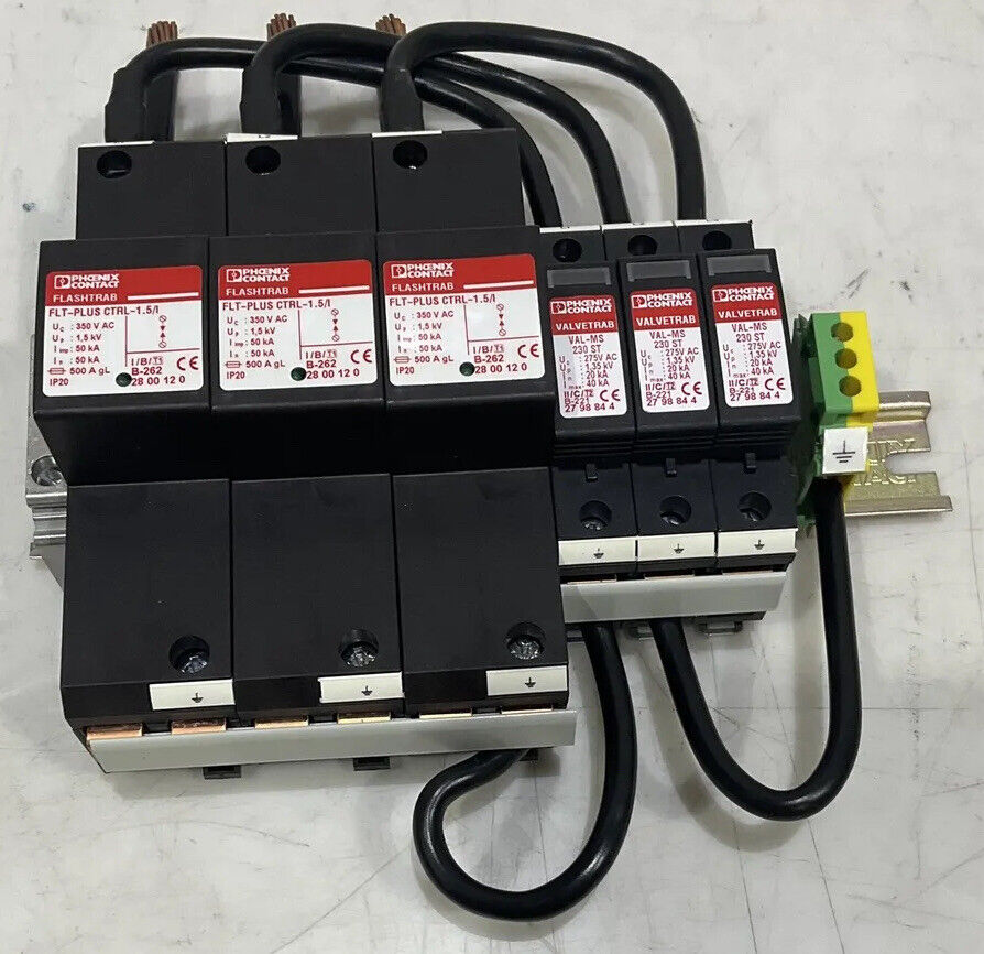 PHOENIX CONTACT 5603415 3 PHASE SUPRESSOR TRANSIENT VOLTAGE KIT U3S