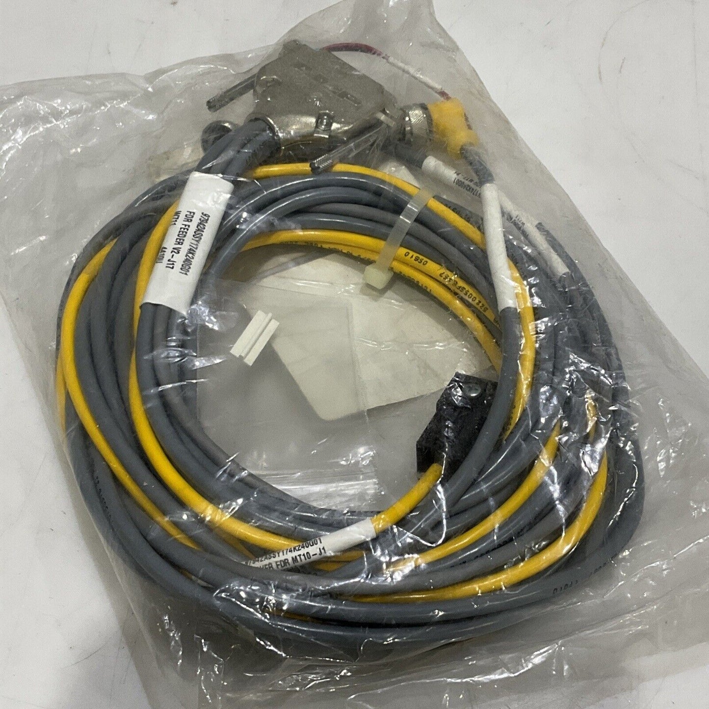 TURCK 174K240G01 3AAFLT-07-B-0004 W711 FDR FEEDER CABLE ASSEMBLY V2-J17 U3S