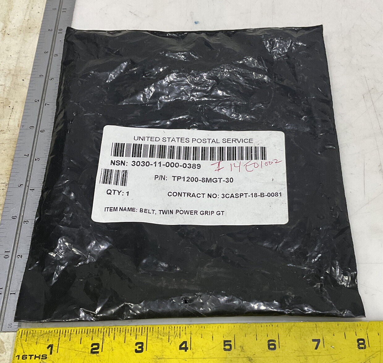 GENERAL TP1200-8MGT-30 TWIN POWER GRIP BELT U3S