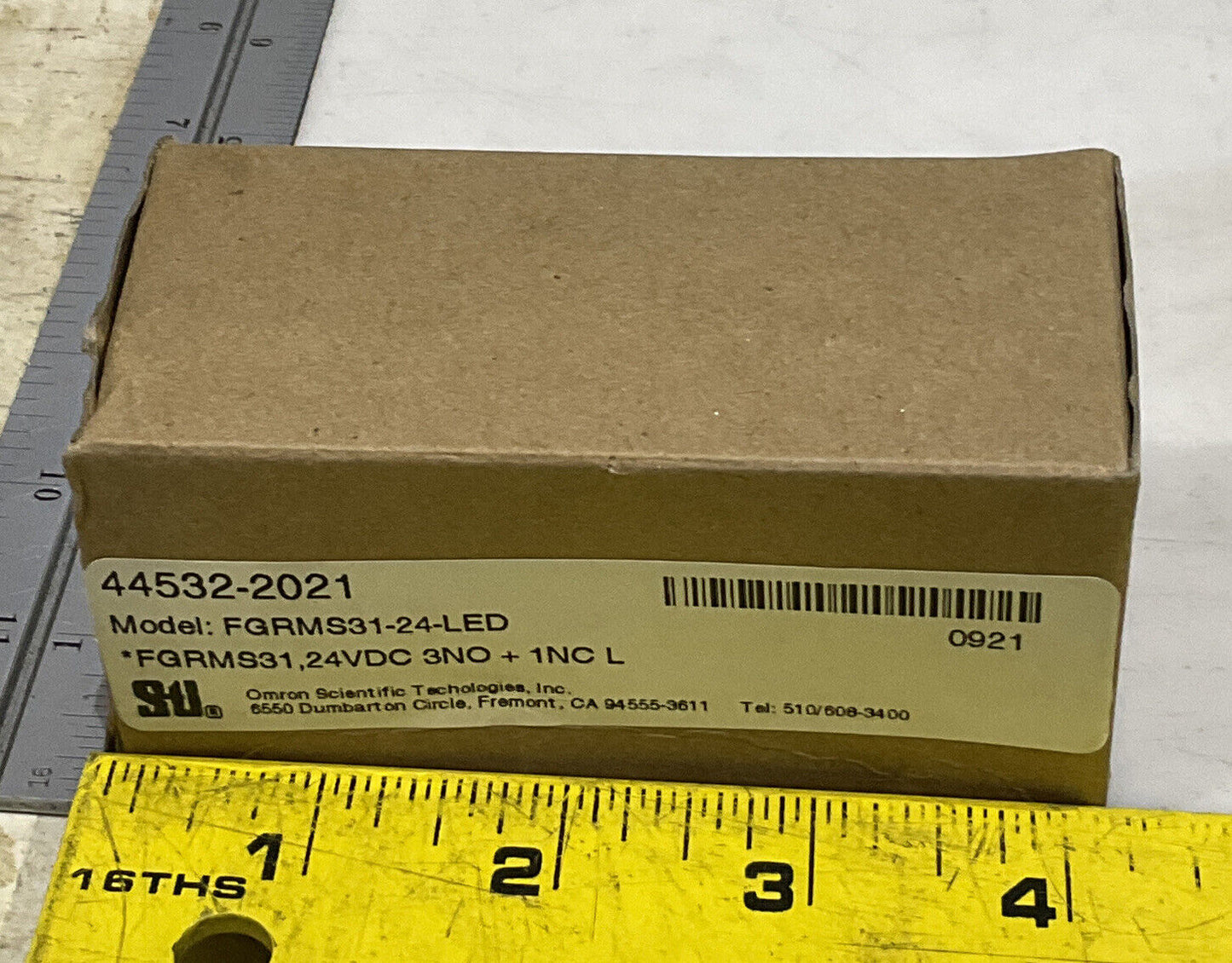STI FGRMS31 44532-2021 24VDC RELAY ASSEMBLY U3S