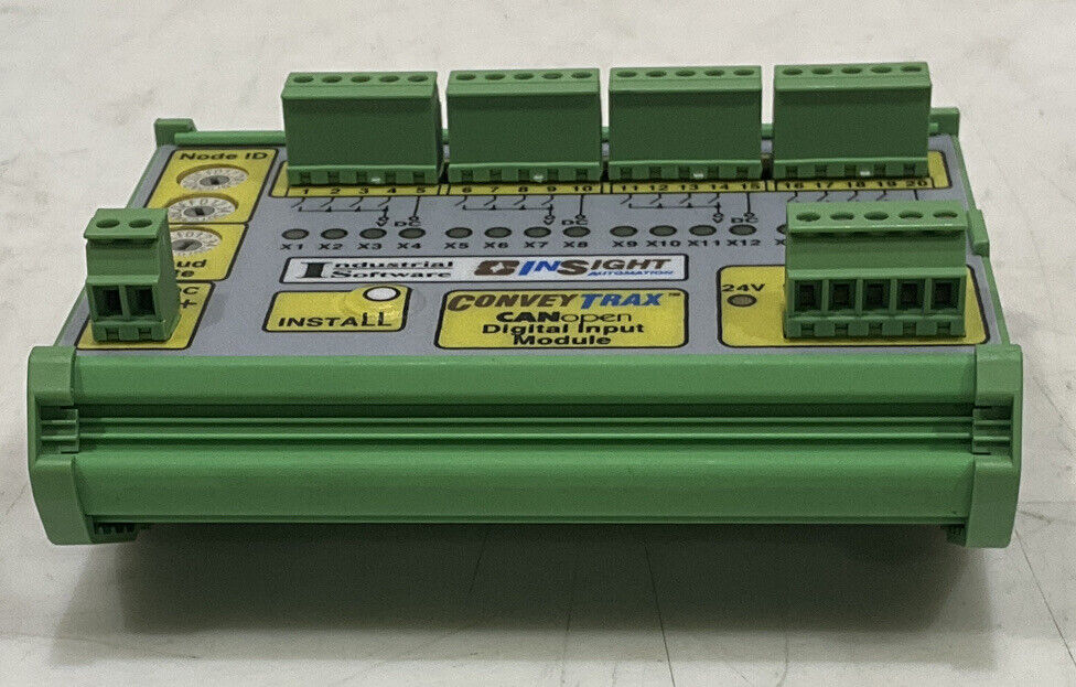 INDUSTRIAL SOFTWARE D-16 36314944 DIGITAL INPUT MODULE U3S