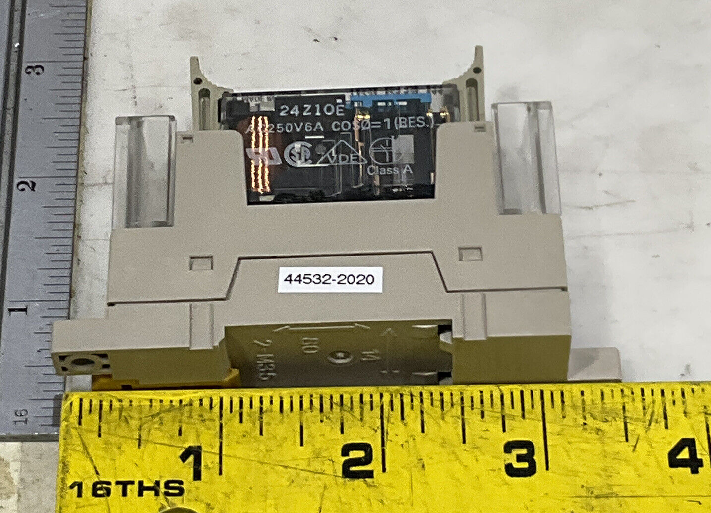 STI FGRMS31-24 44532-2020 24VDC RELAY ASSEMBLY U3S