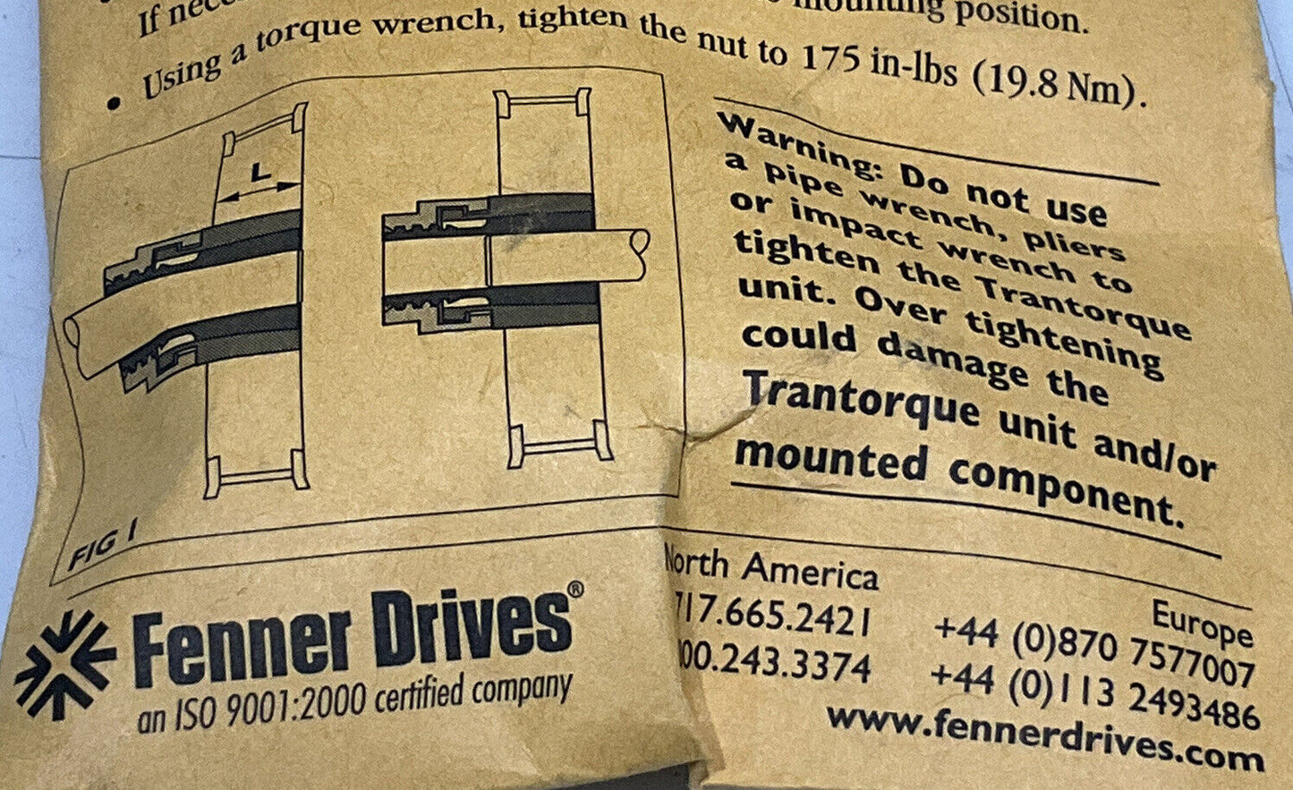 TRANTORQUE MINI 6202710 11MM BUSHING U3S