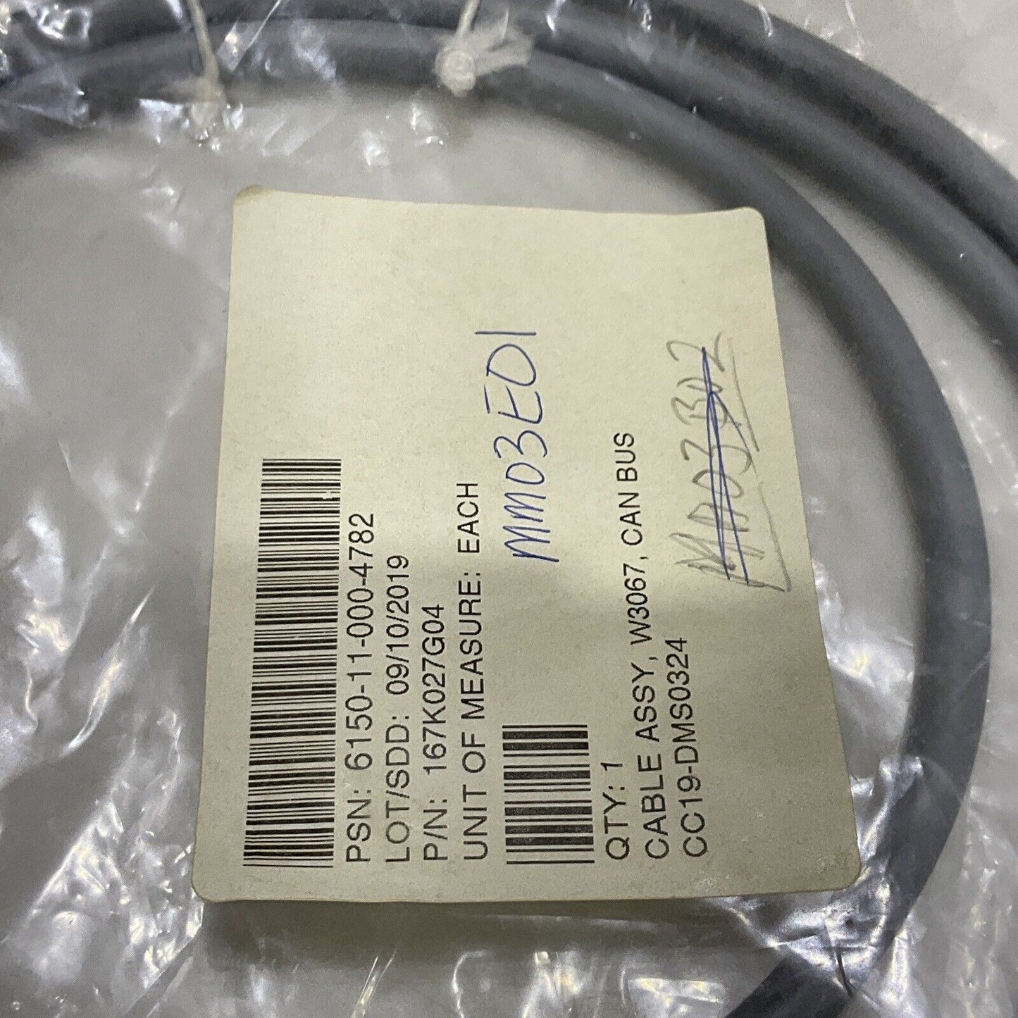 TURCK BSM/BKM/BS 5-5711-2 100007426 CAN BUS CABLE ASSEMBLY W3067 U3S